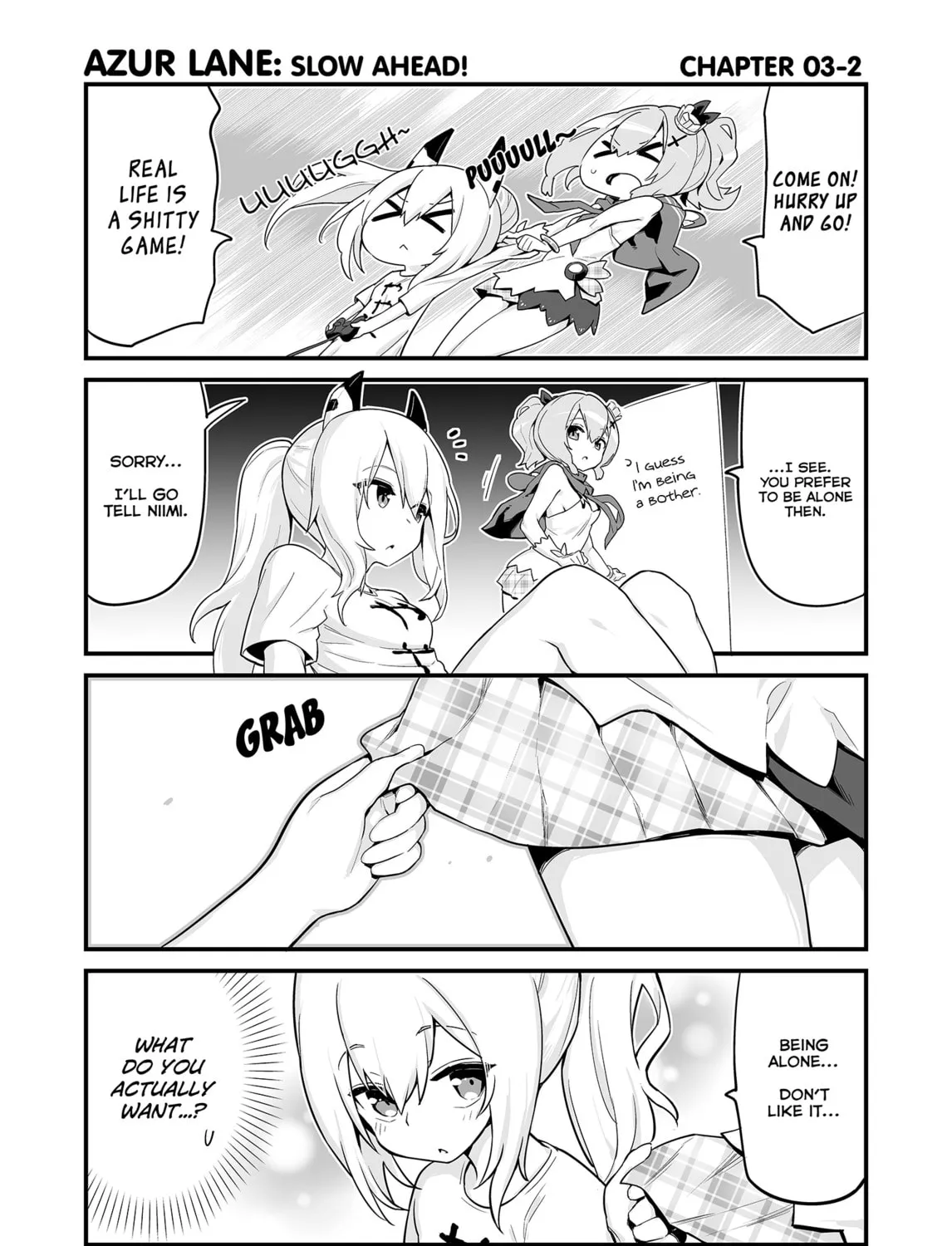 Azur Lane 4-koma: Slow Ahead! Chapter 3 page 3 - 