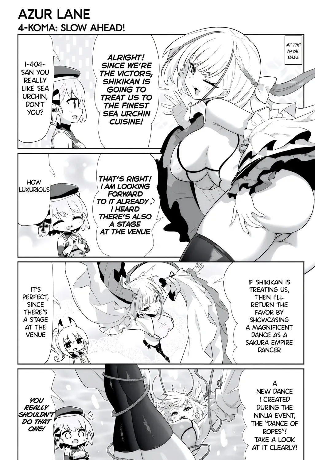 Azur Lane 4-koma: Slow Ahead! Chapter 404 page 5 - 