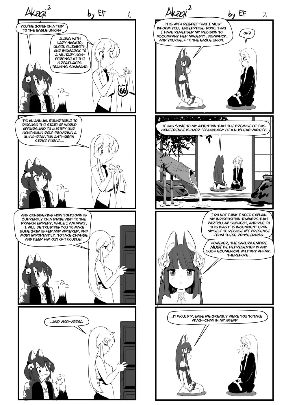 Azur Lane - Akagi² Chapter 25 page 1 - 