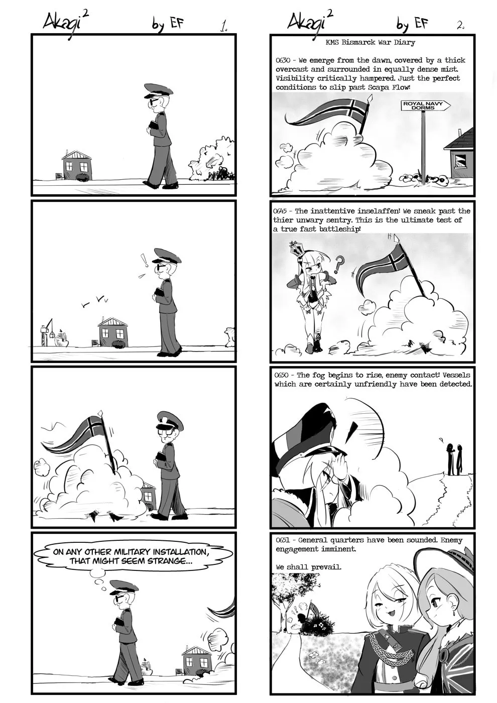 Azur Lane - Akagi² Chapter 75 page 1 - 