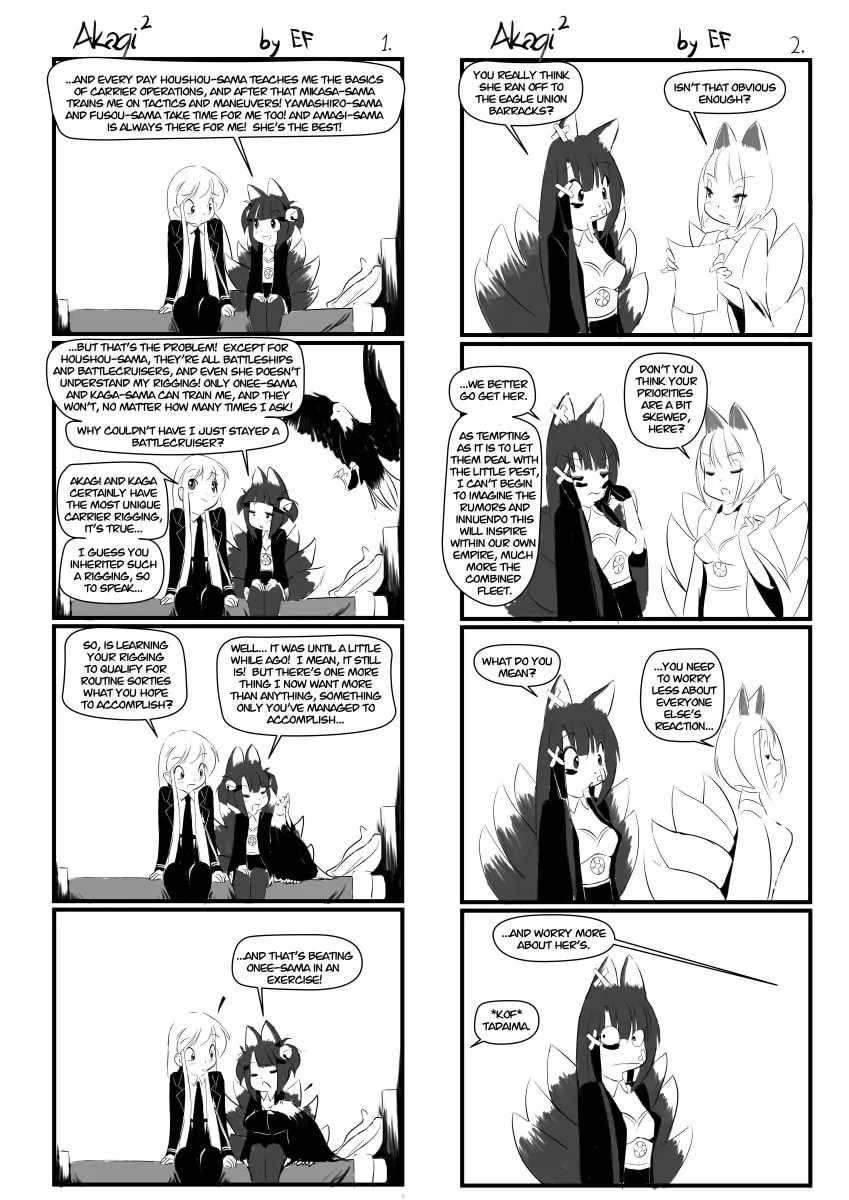 Azur Lane - Akagi² Chapter 8 page 1 - 