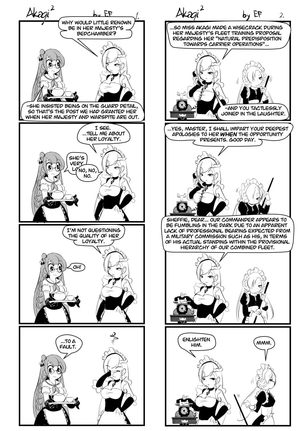 Azur Lane - Akagi² Chapter 88 page 1 - 