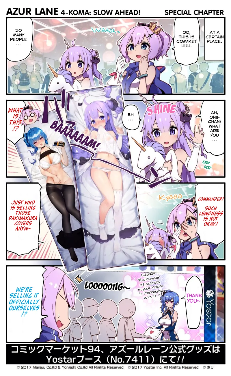 Azur Lane Bisoku Zenshin! Chapter 10.5 page 1 - 