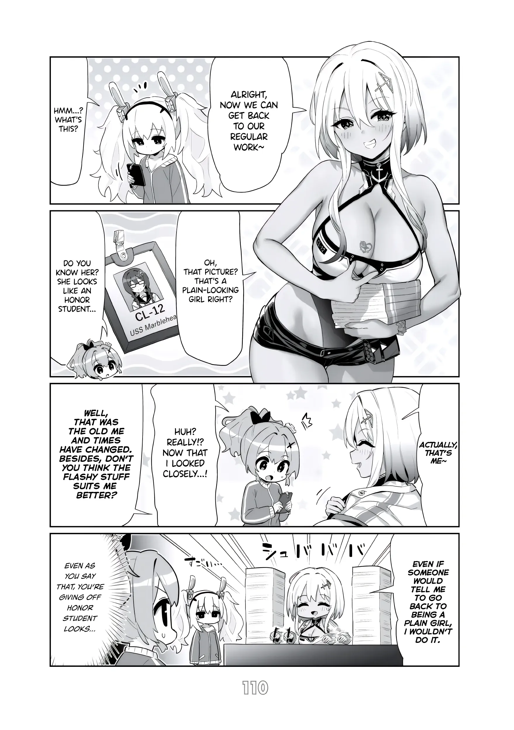 Azur Lane Bisoku Zenshin! Chapter 102.1 page 3 - 
