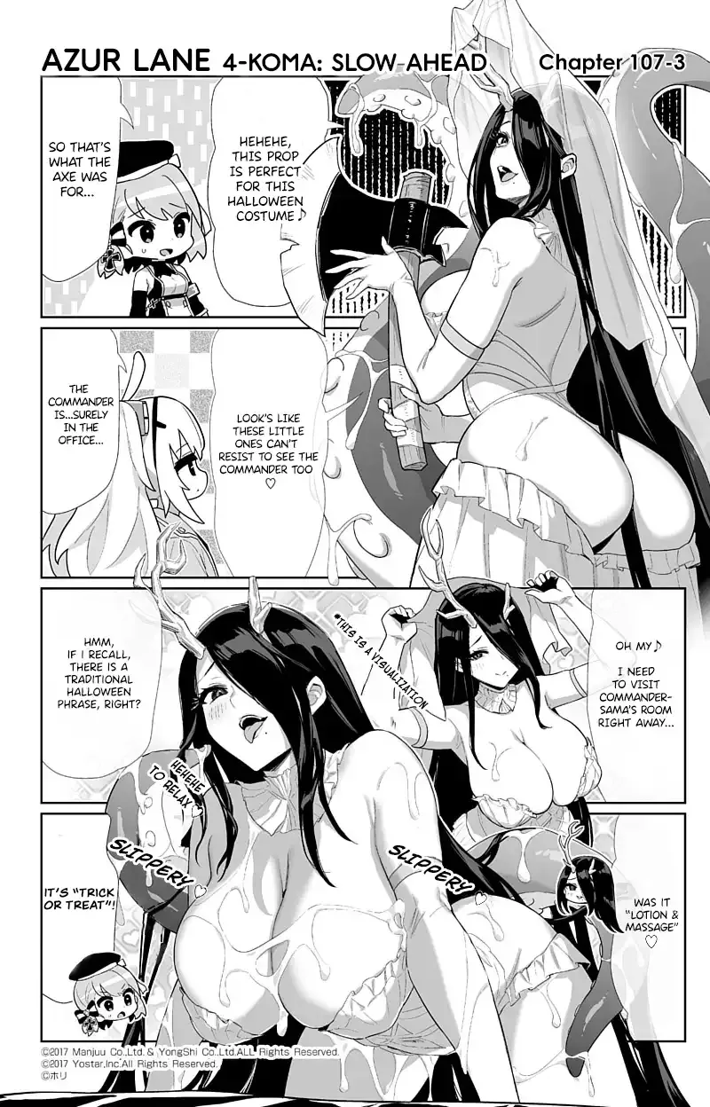 Azur Lane Bisoku Zenshin! Chapter 107 page 3 - 