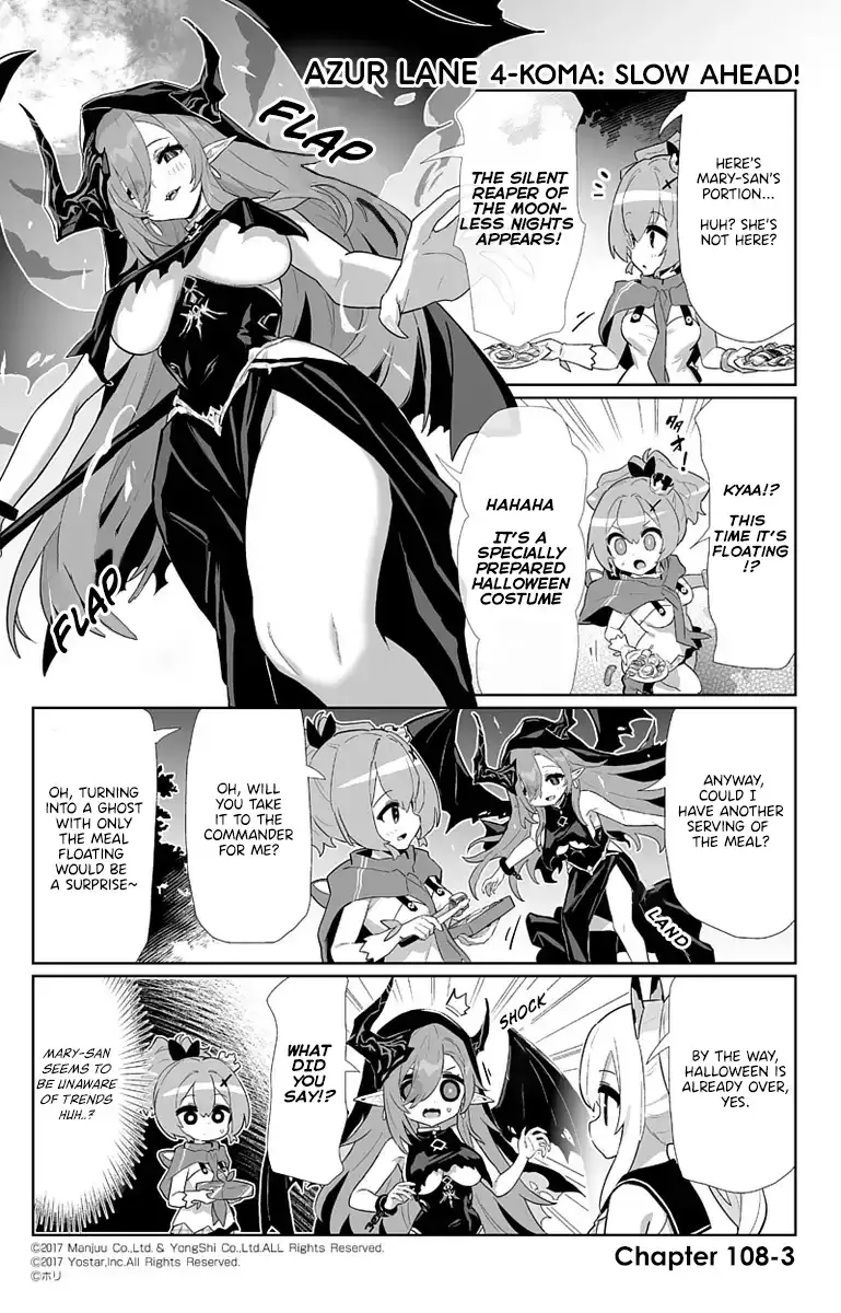 Azur Lane Bisoku Zenshin! Chapter 108 page 3 - 