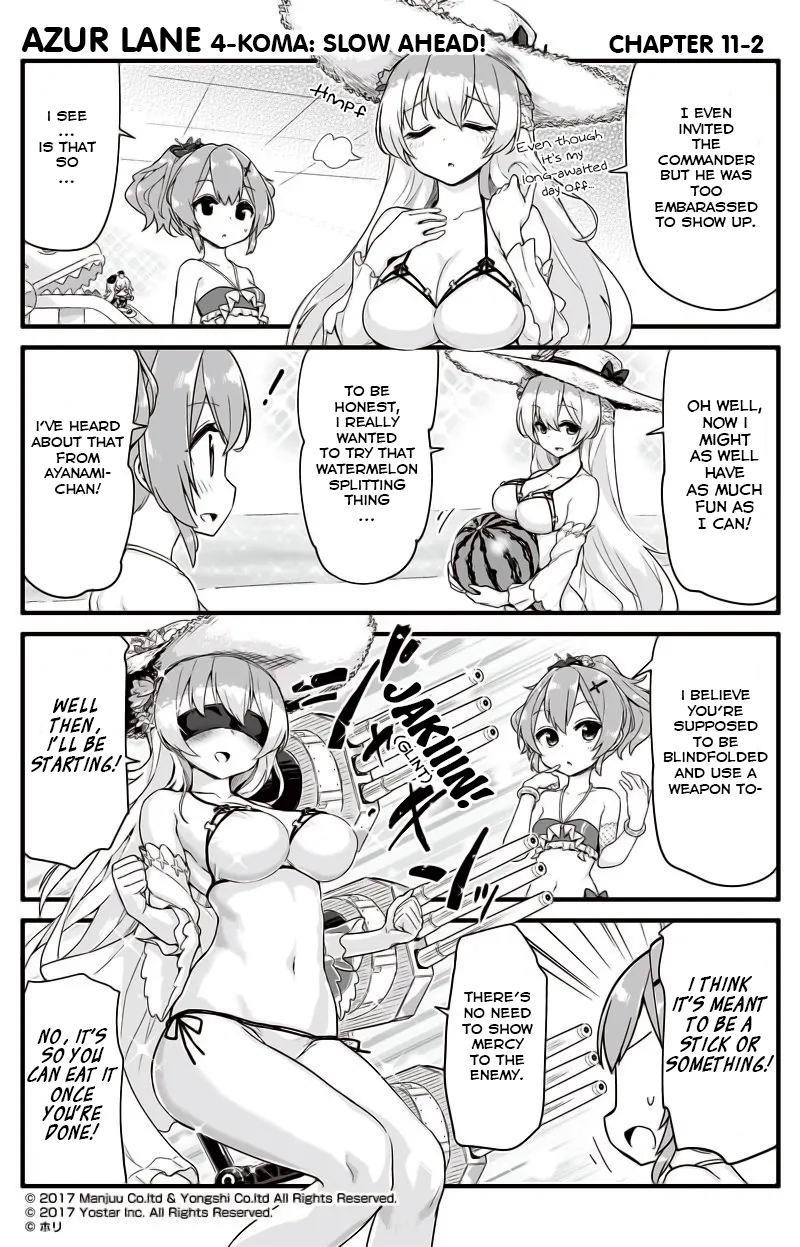 Azur Lane Bisoku Zenshin! Chapter 11 page 2 - 