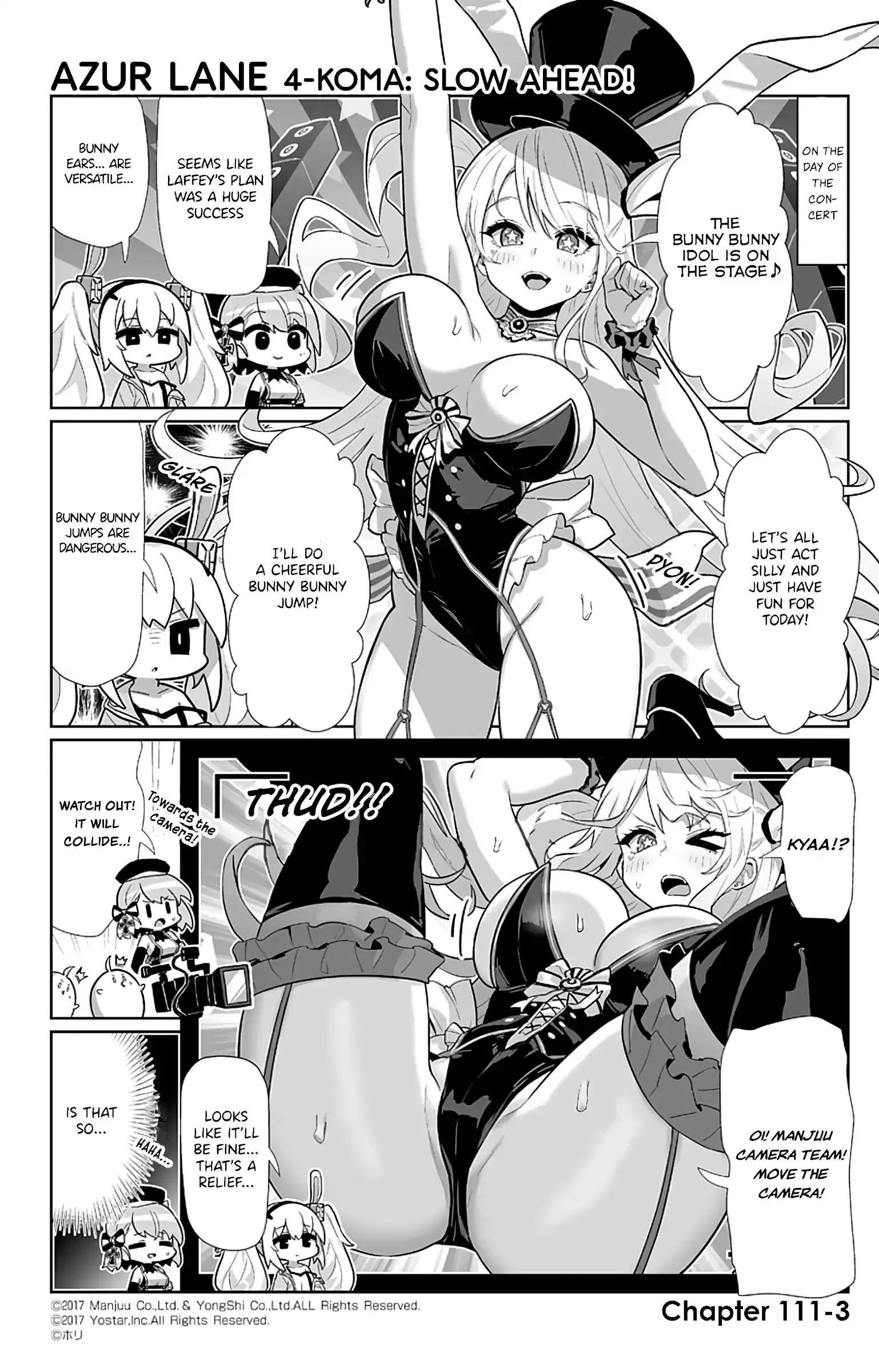 Azur Lane Bisoku Zenshin! Chapter 111 page 3 - 