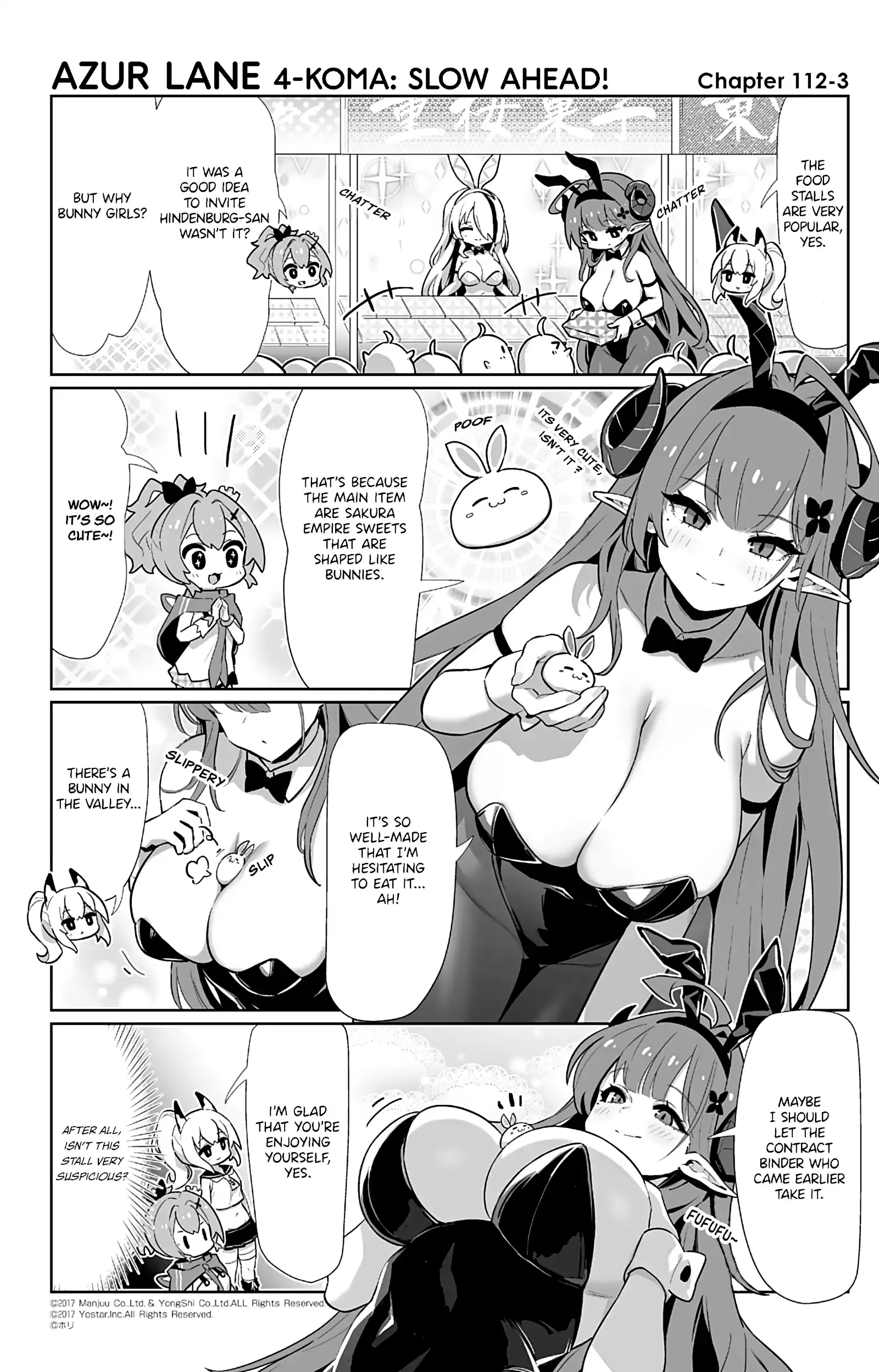 Azur Lane Bisoku Zenshin! Chapter 112 page 3 - 