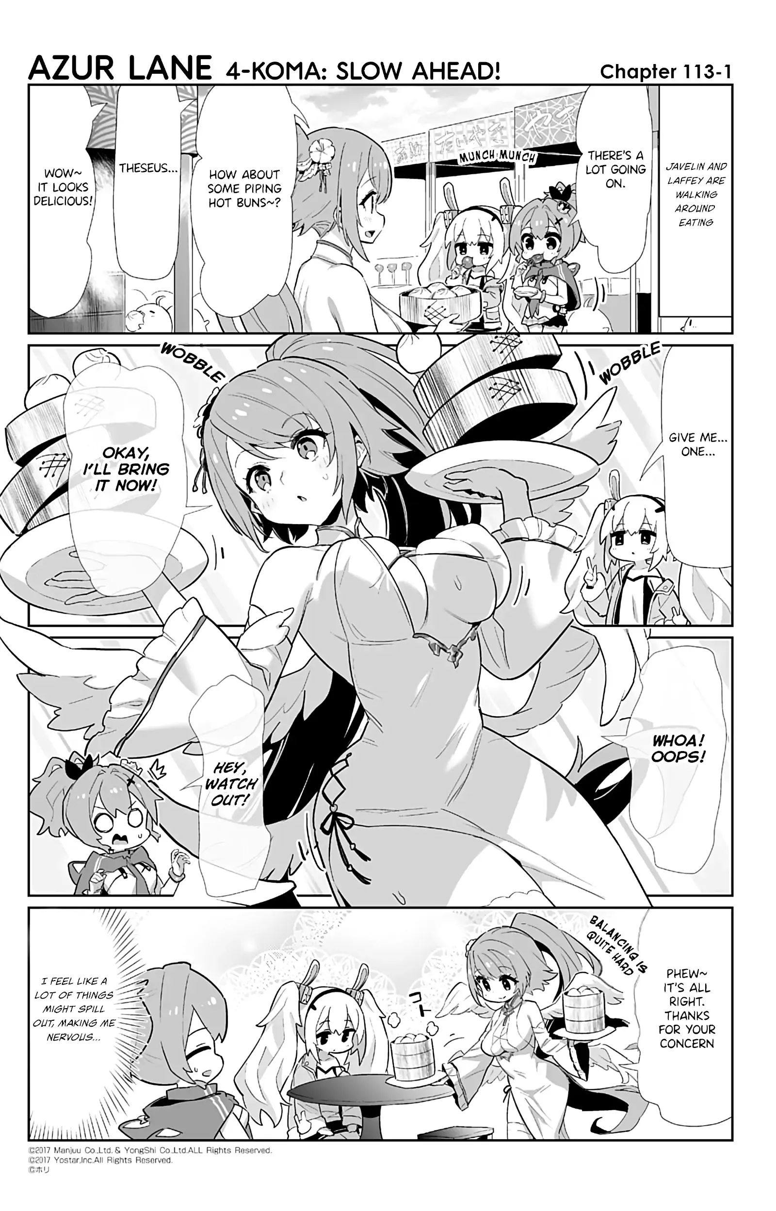 Azur Lane Bisoku Zenshin! Chapter 113 page 1 - 