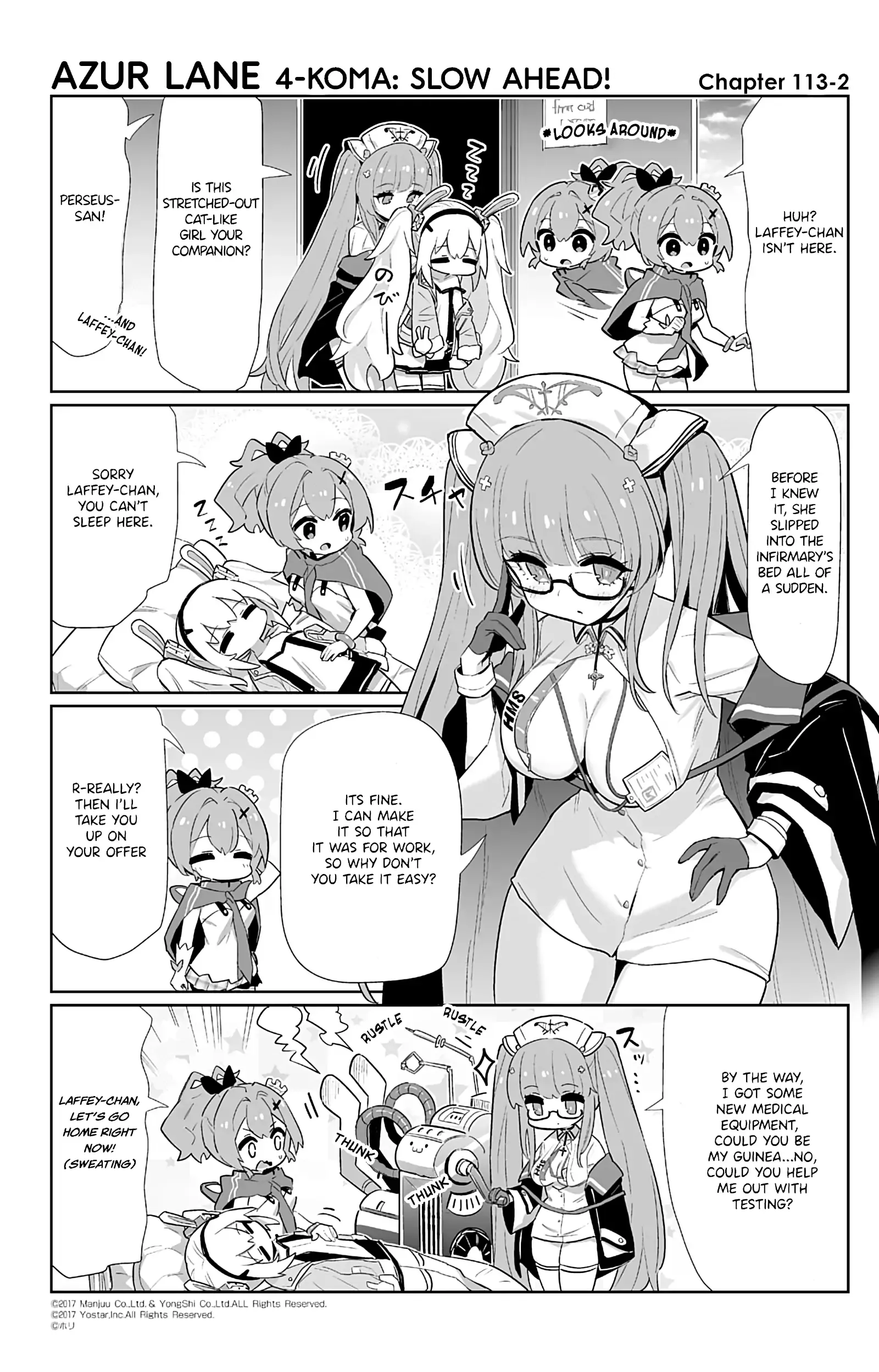 Azur Lane Bisoku Zenshin! Chapter 113 page 2 - 