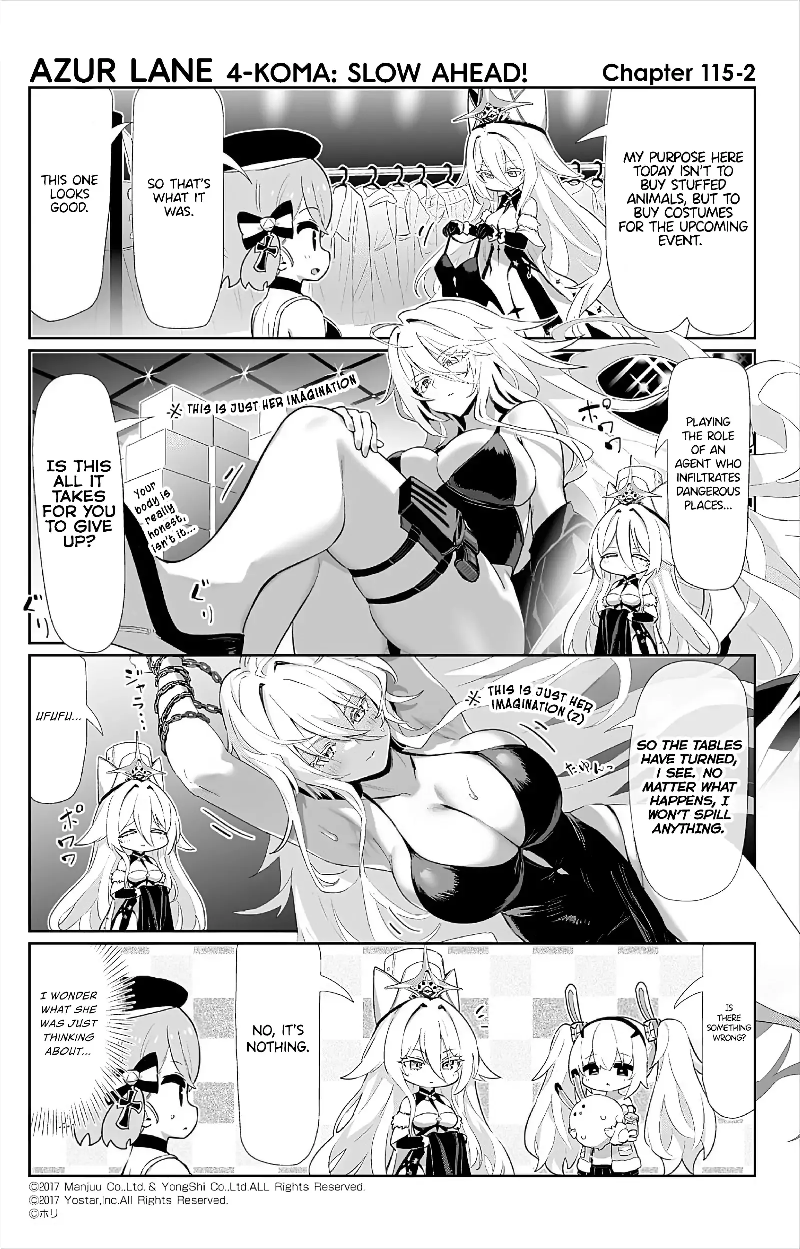Azur Lane Bisoku Zenshin! Chapter 115 page 2 - 