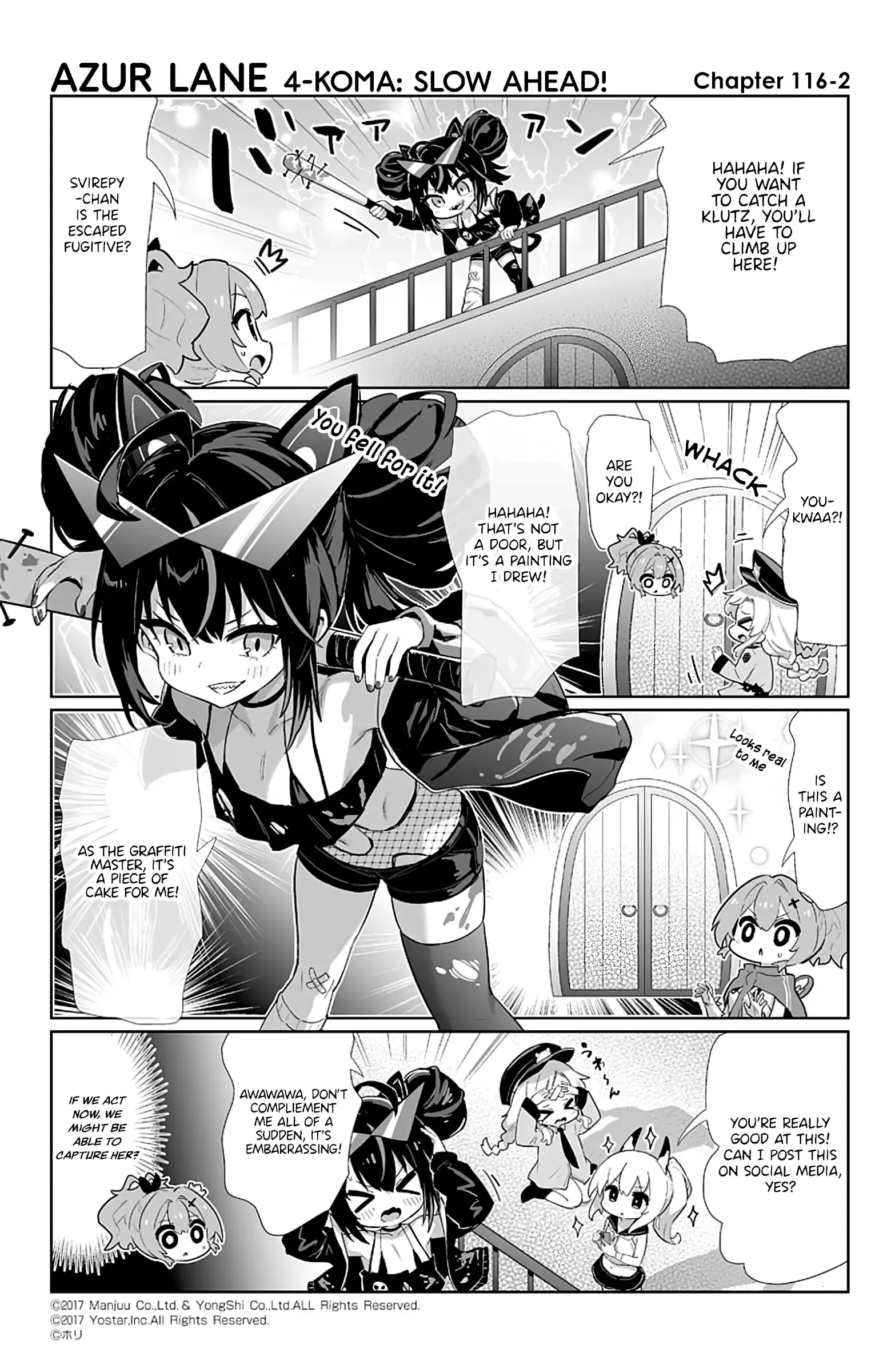 Azur Lane Bisoku Zenshin! Chapter 116 page 2 - 
