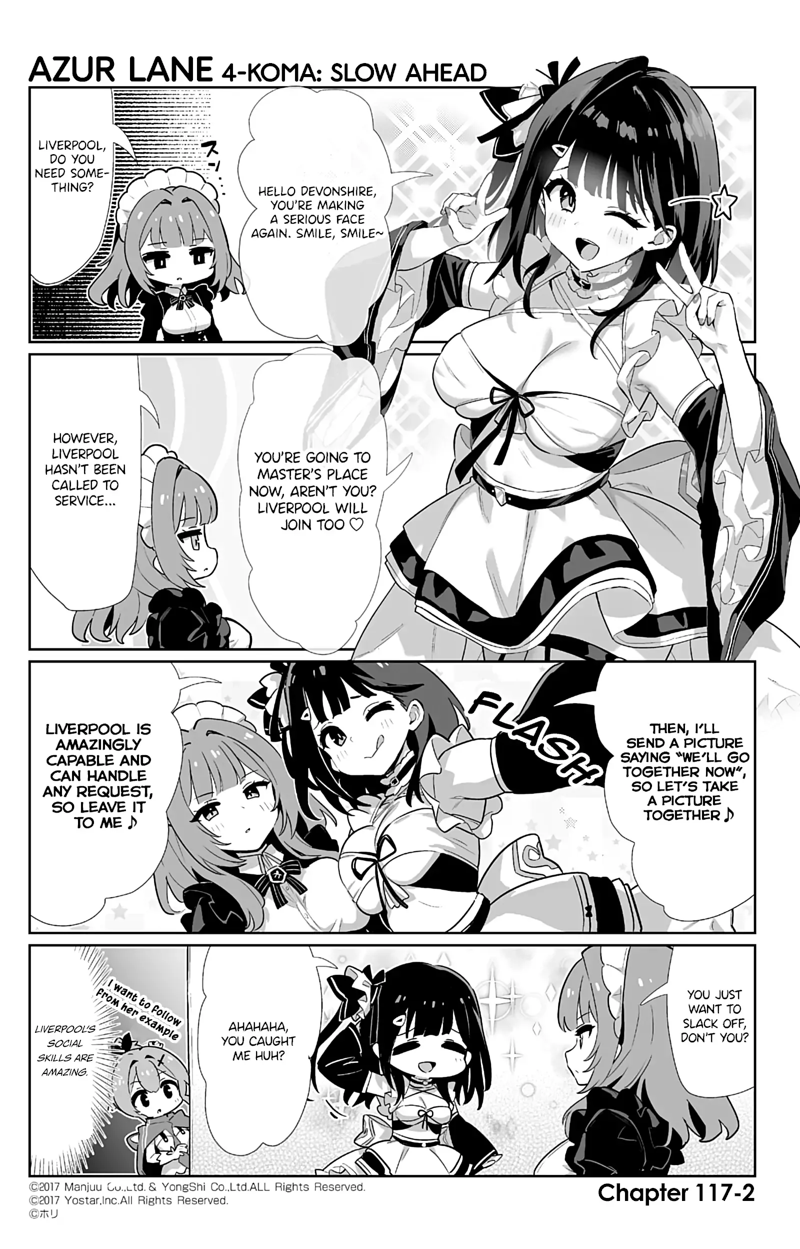 Azur Lane Bisoku Zenshin! Chapter 117 page 2 - 