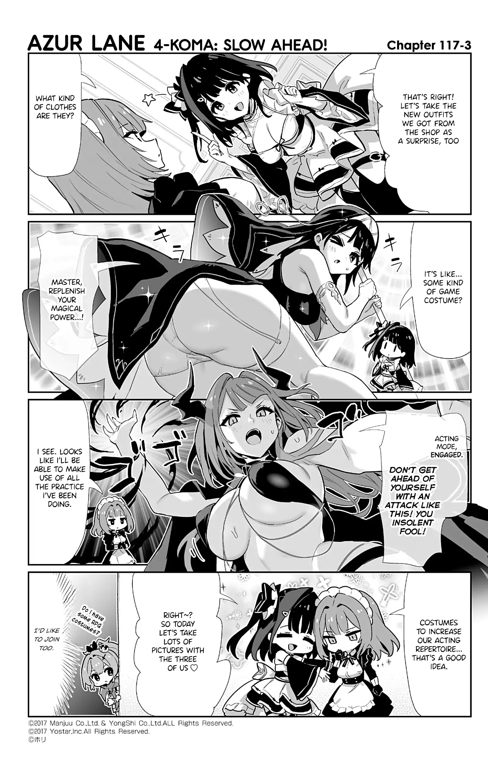Azur Lane Bisoku Zenshin! Chapter 117 page 3 - 