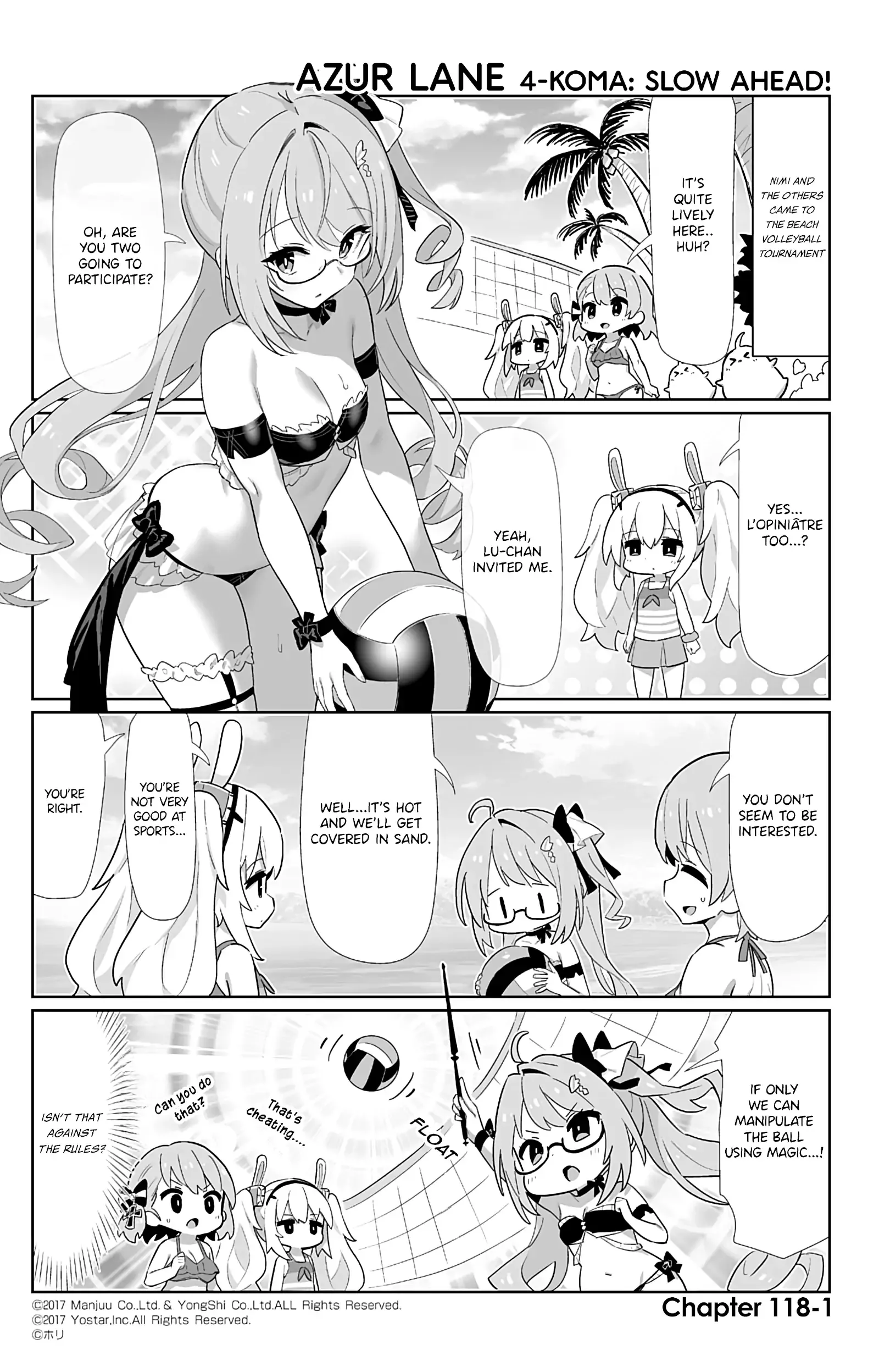 Azur Lane Bisoku Zenshin! Chapter 118 page 1 - 