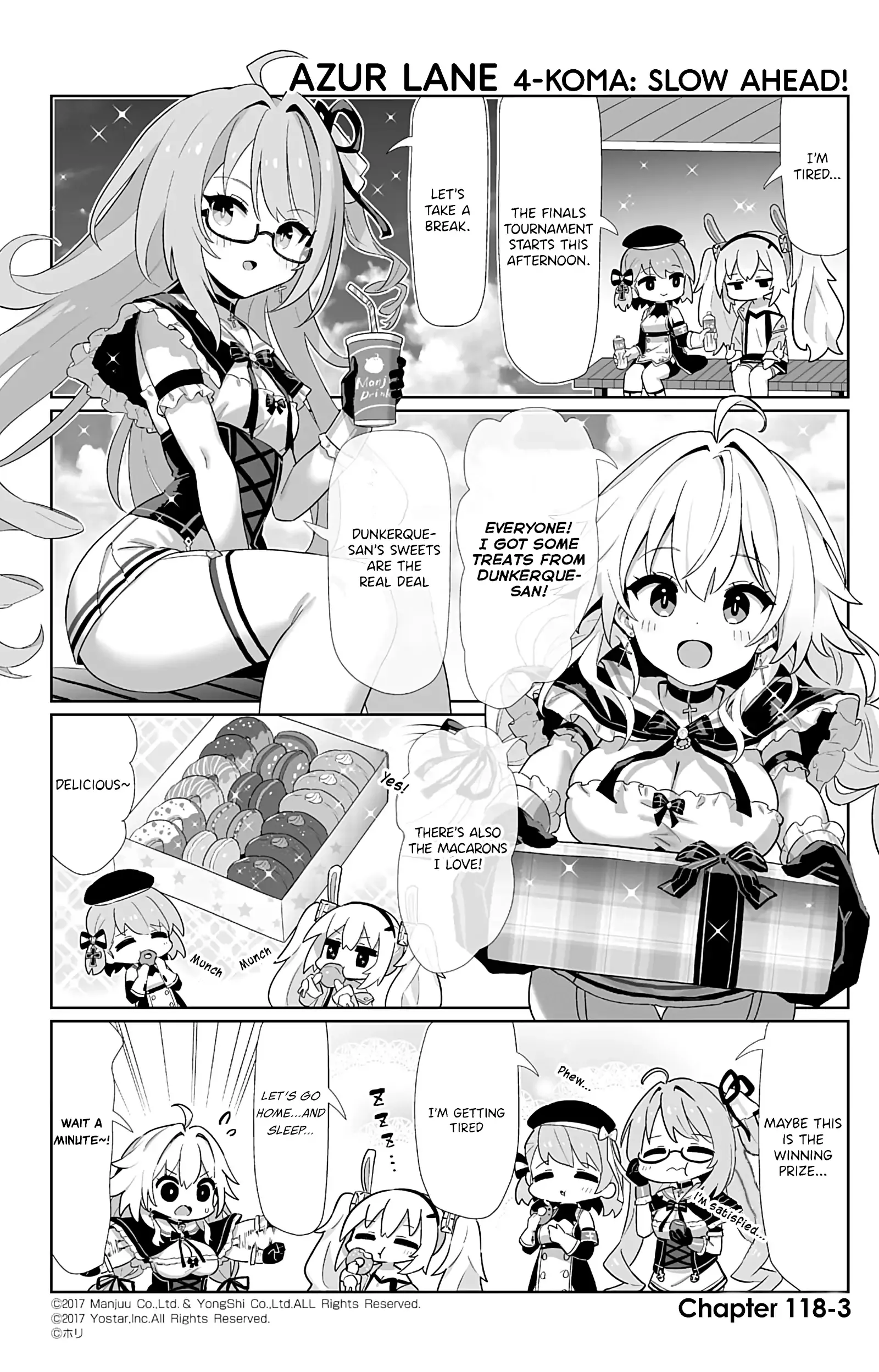 Azur Lane Bisoku Zenshin! Chapter 118 page 3 - 