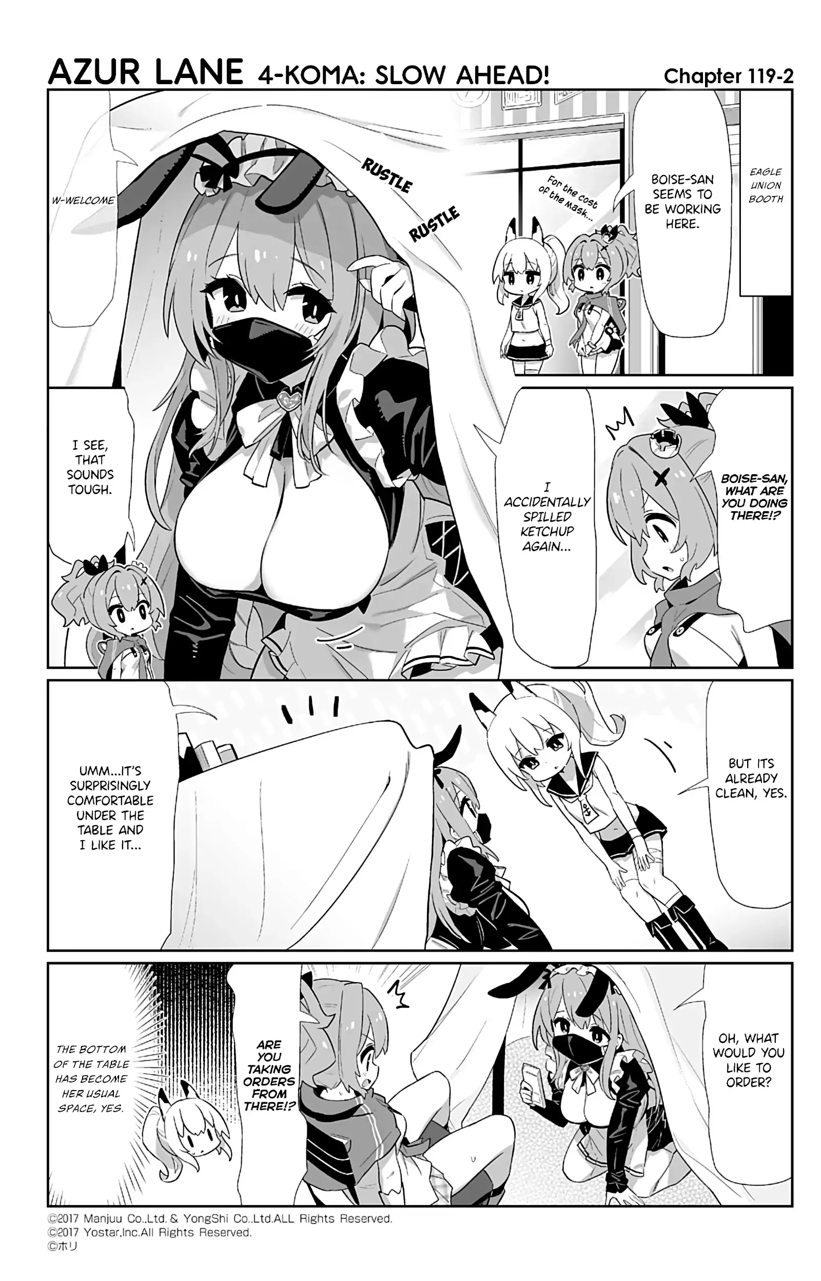 Azur Lane Bisoku Zenshin! Chapter 119 page 2 - 