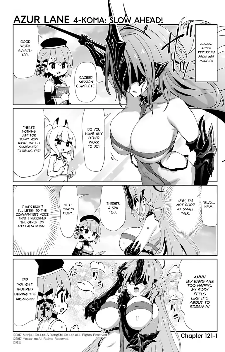 Azur Lane Bisoku Zenshin! Chapter 121 page 1 - 
