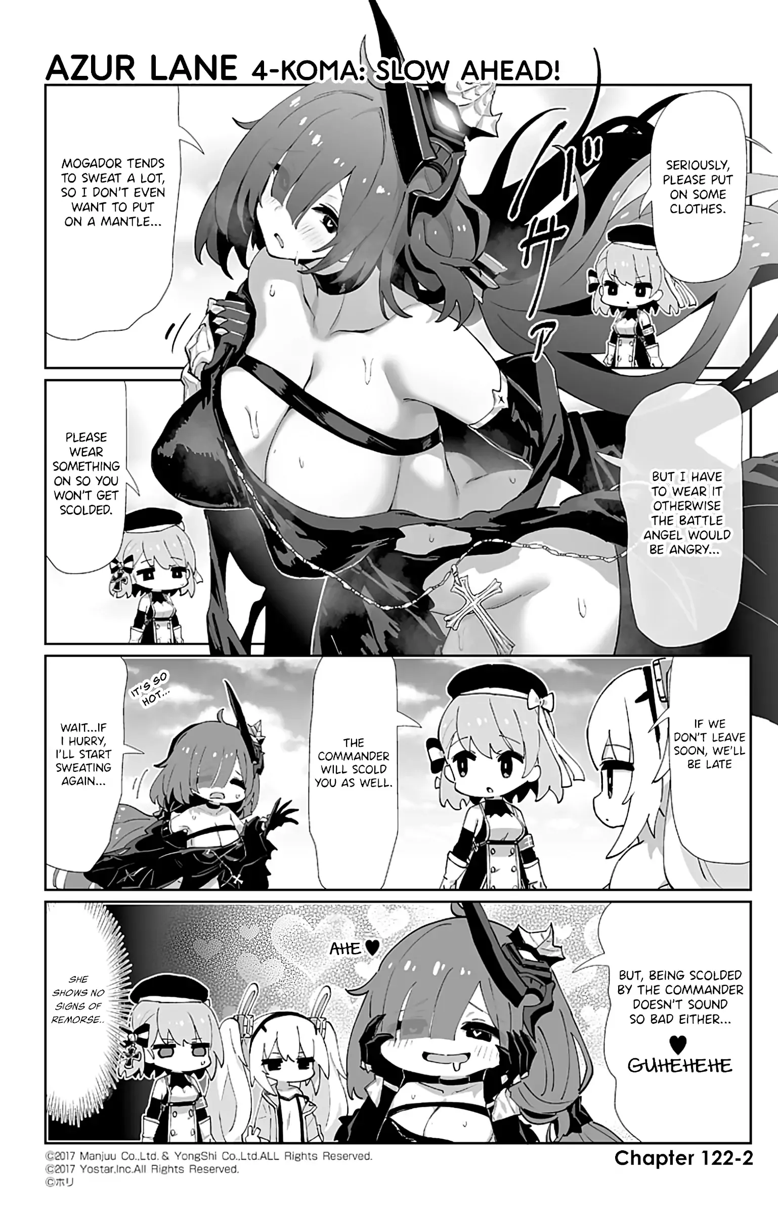 Azur Lane Bisoku Zenshin! Chapter 122 page 2 - 