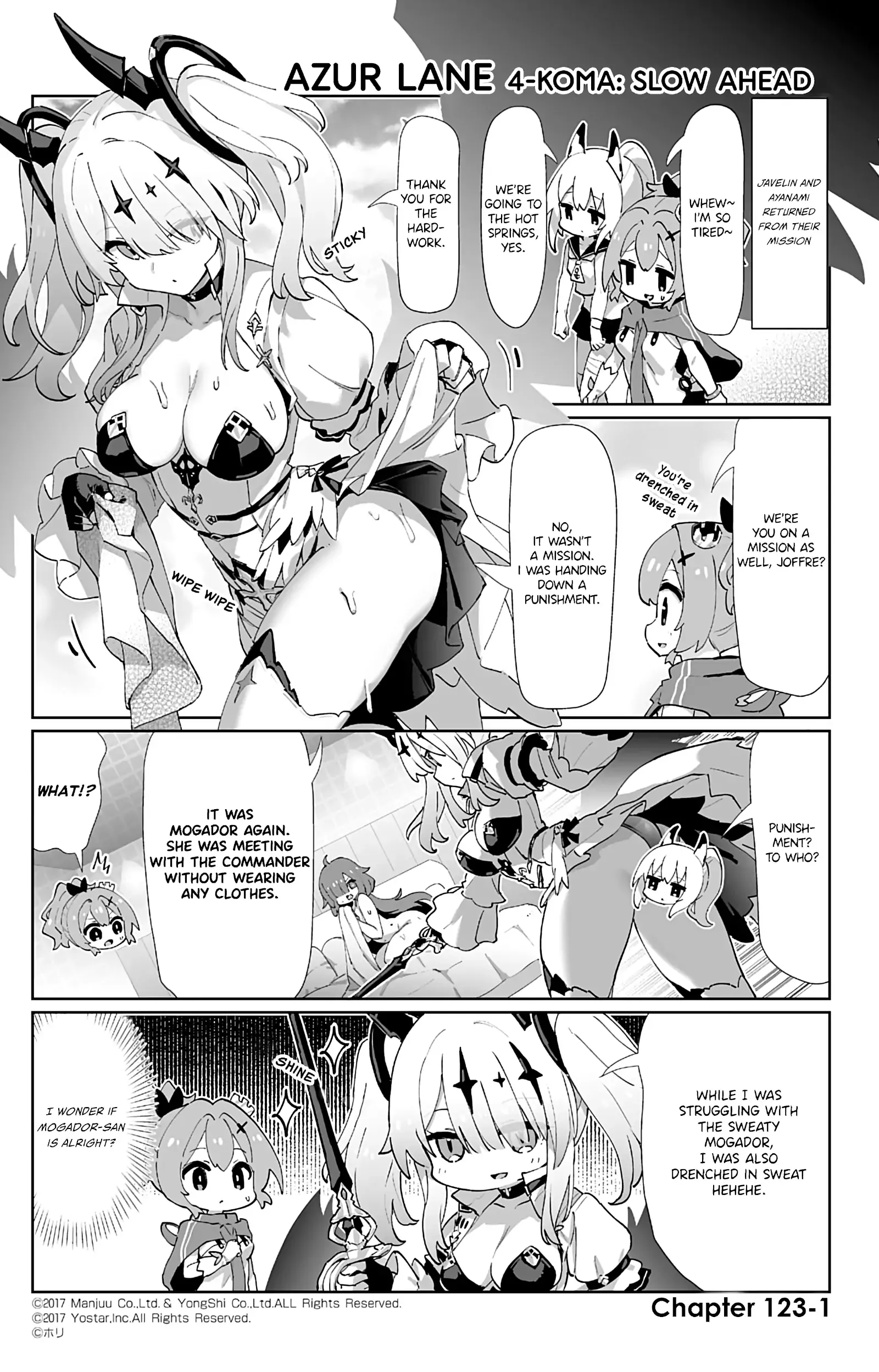 Azur Lane Bisoku Zenshin! Chapter 123 page 1 - 