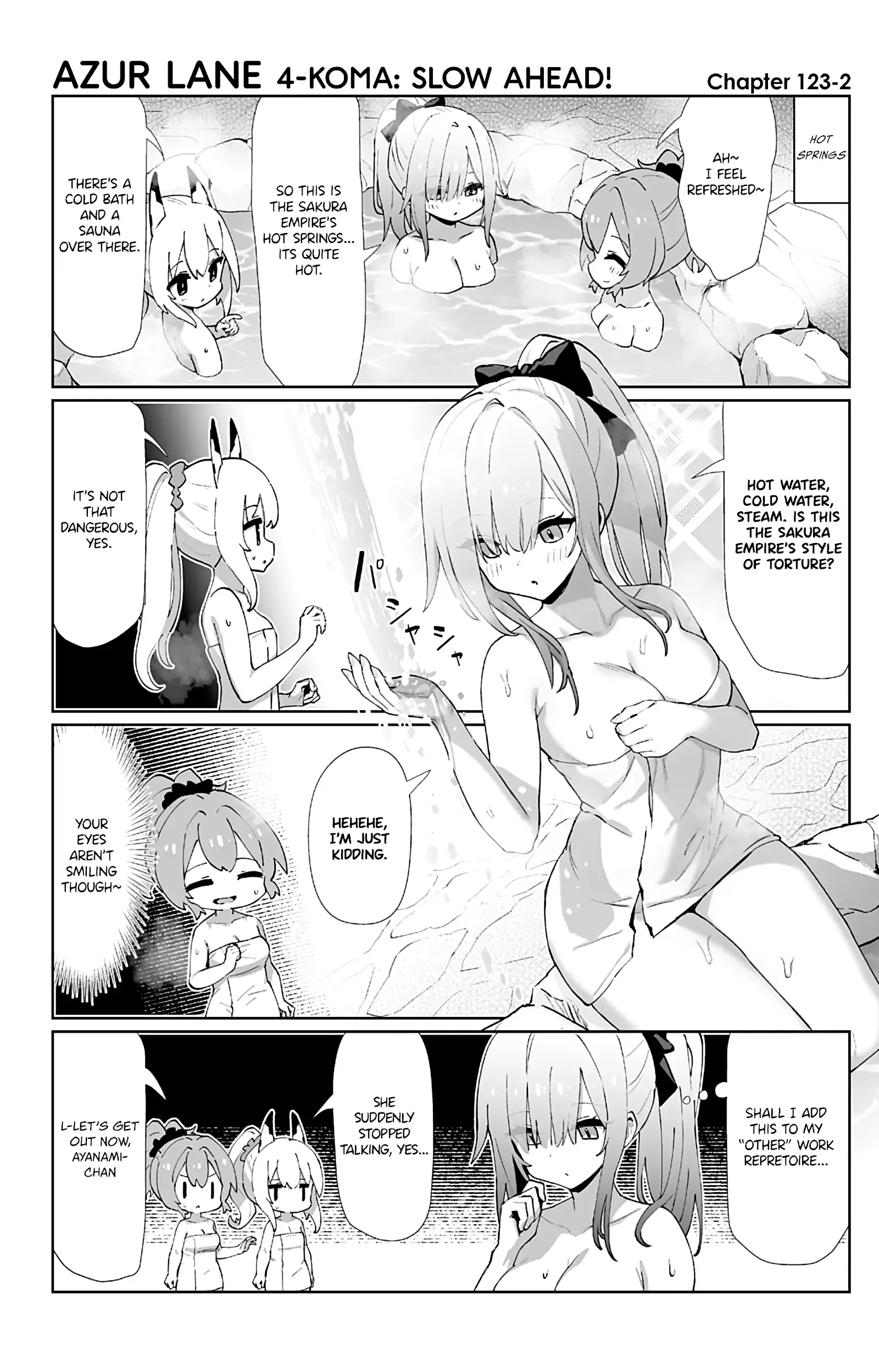 Azur Lane Bisoku Zenshin! Chapter 123 page 2 - 