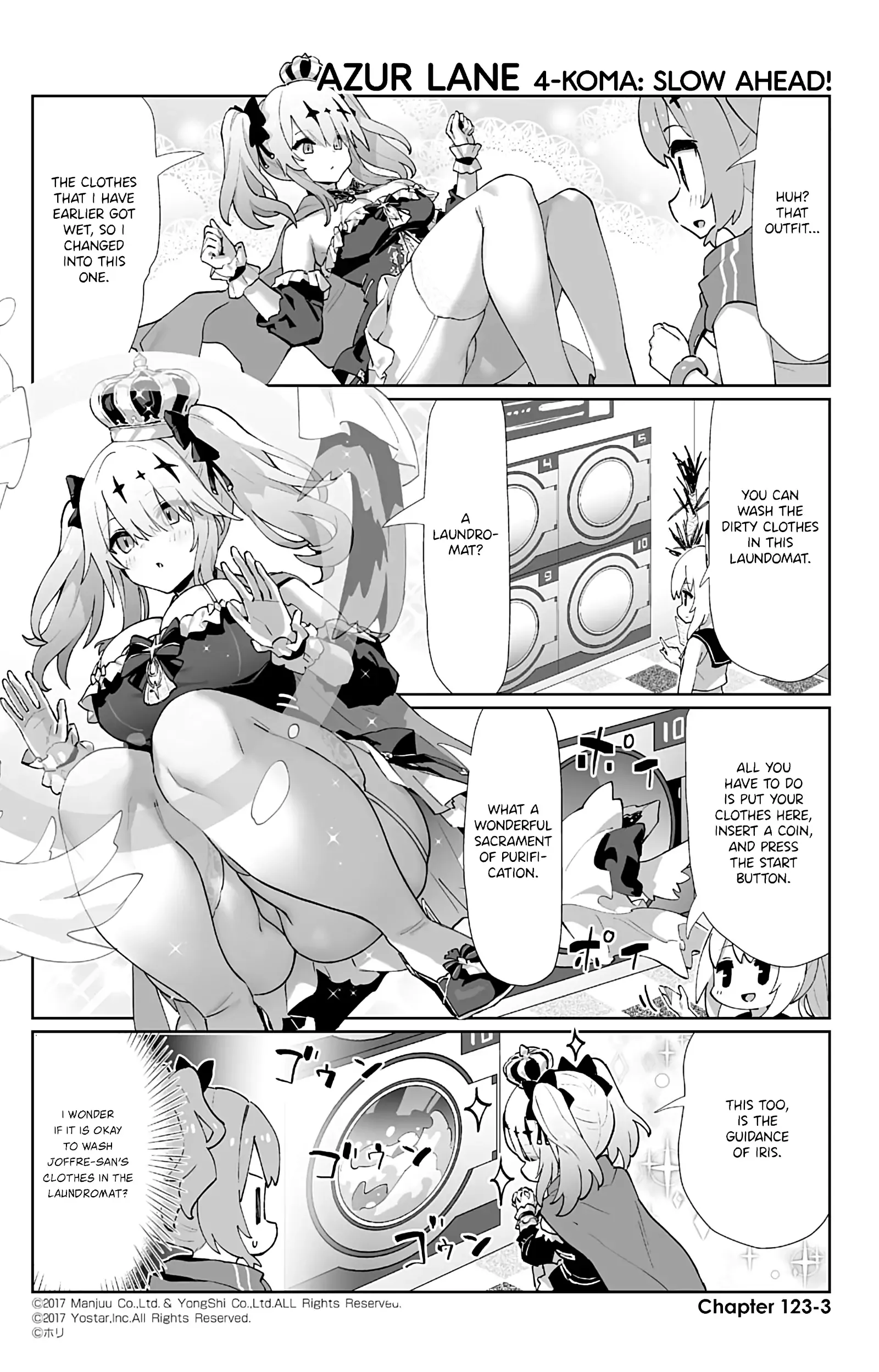 Azur Lane Bisoku Zenshin! Chapter 123 page 3 - 