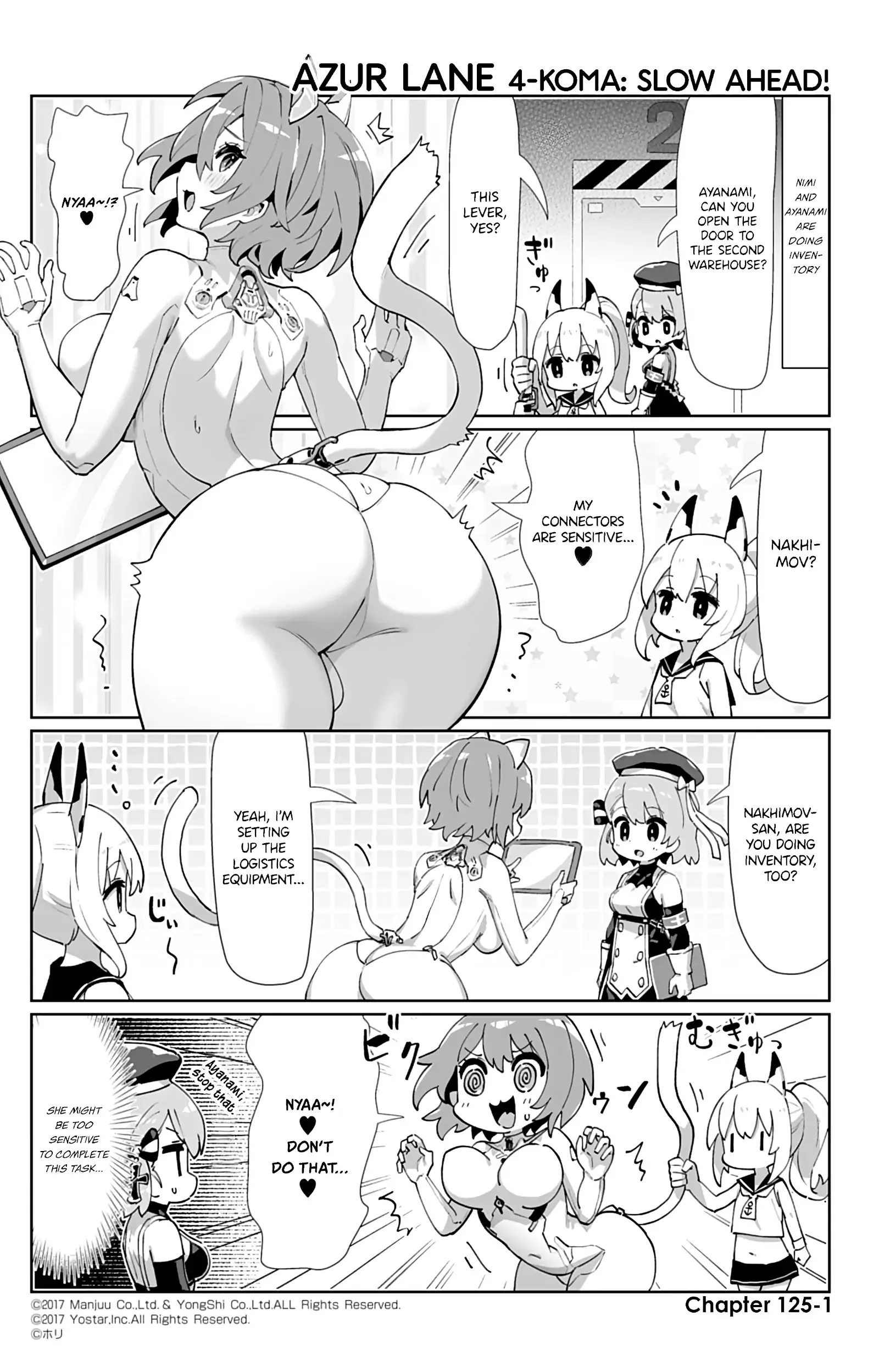 Azur Lane Bisoku Zenshin! Chapter 125 page 1 - 
