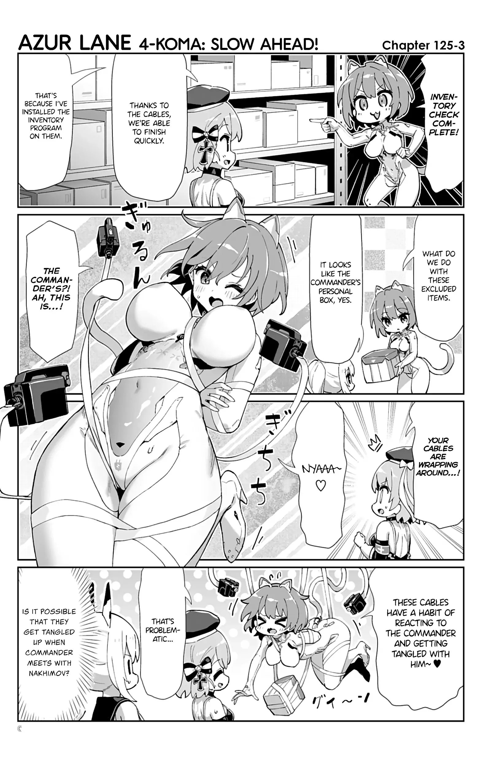 Azur Lane Bisoku Zenshin! Chapter 125 page 3 - 