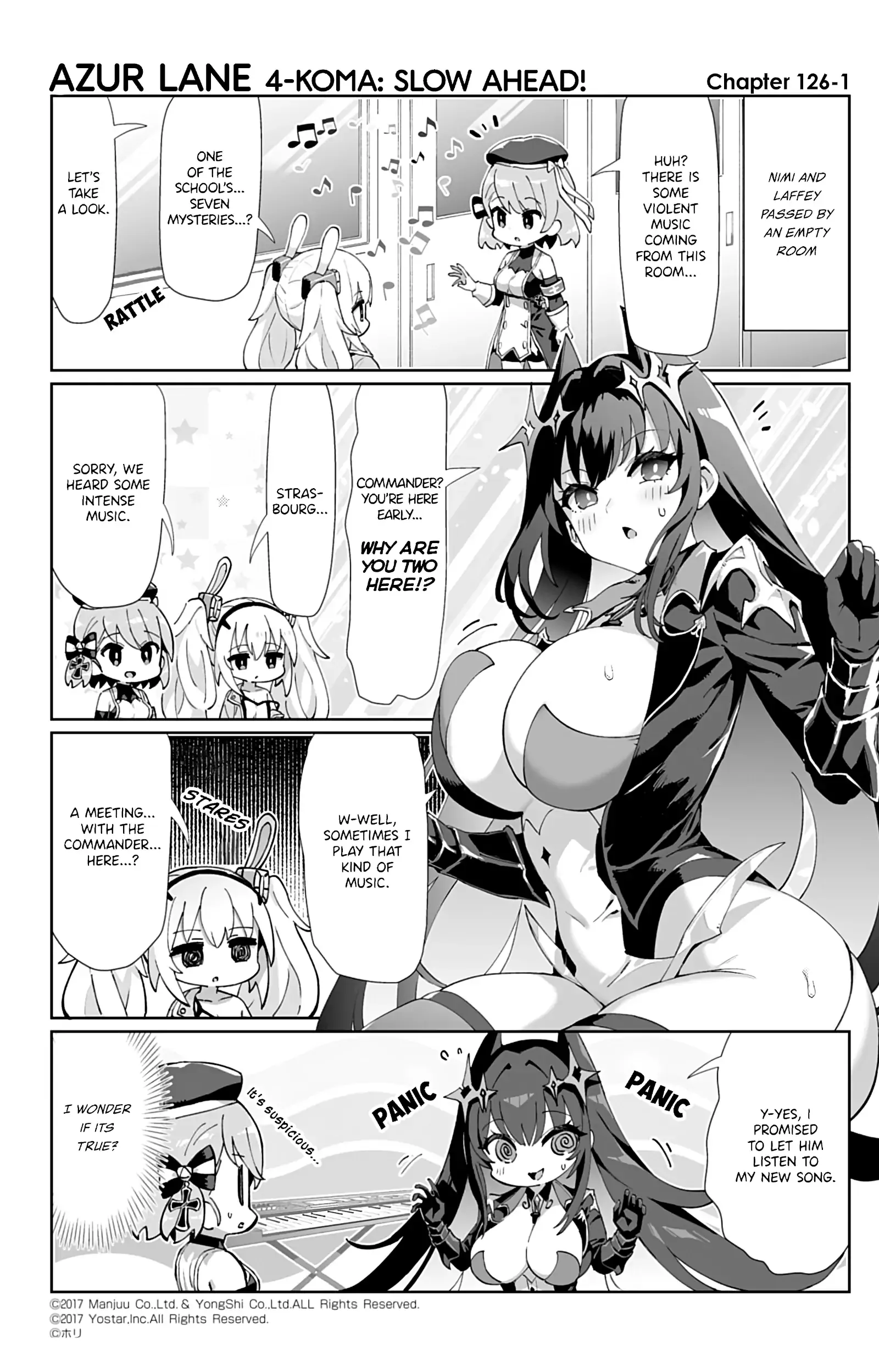 Azur Lane Bisoku Zenshin! Chapter 126 page 1 - 