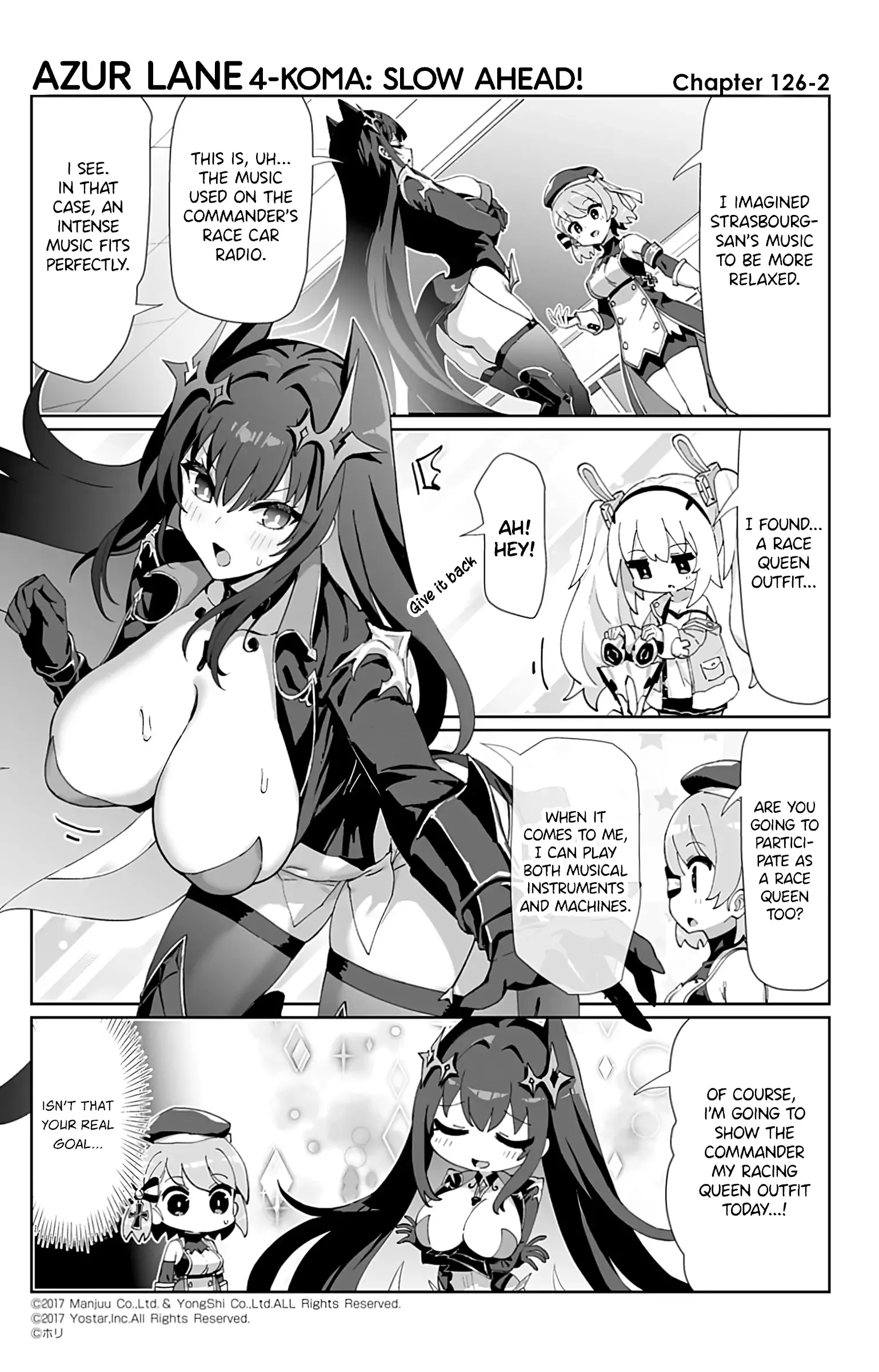 Azur Lane Bisoku Zenshin! Chapter 126 page 2 - 