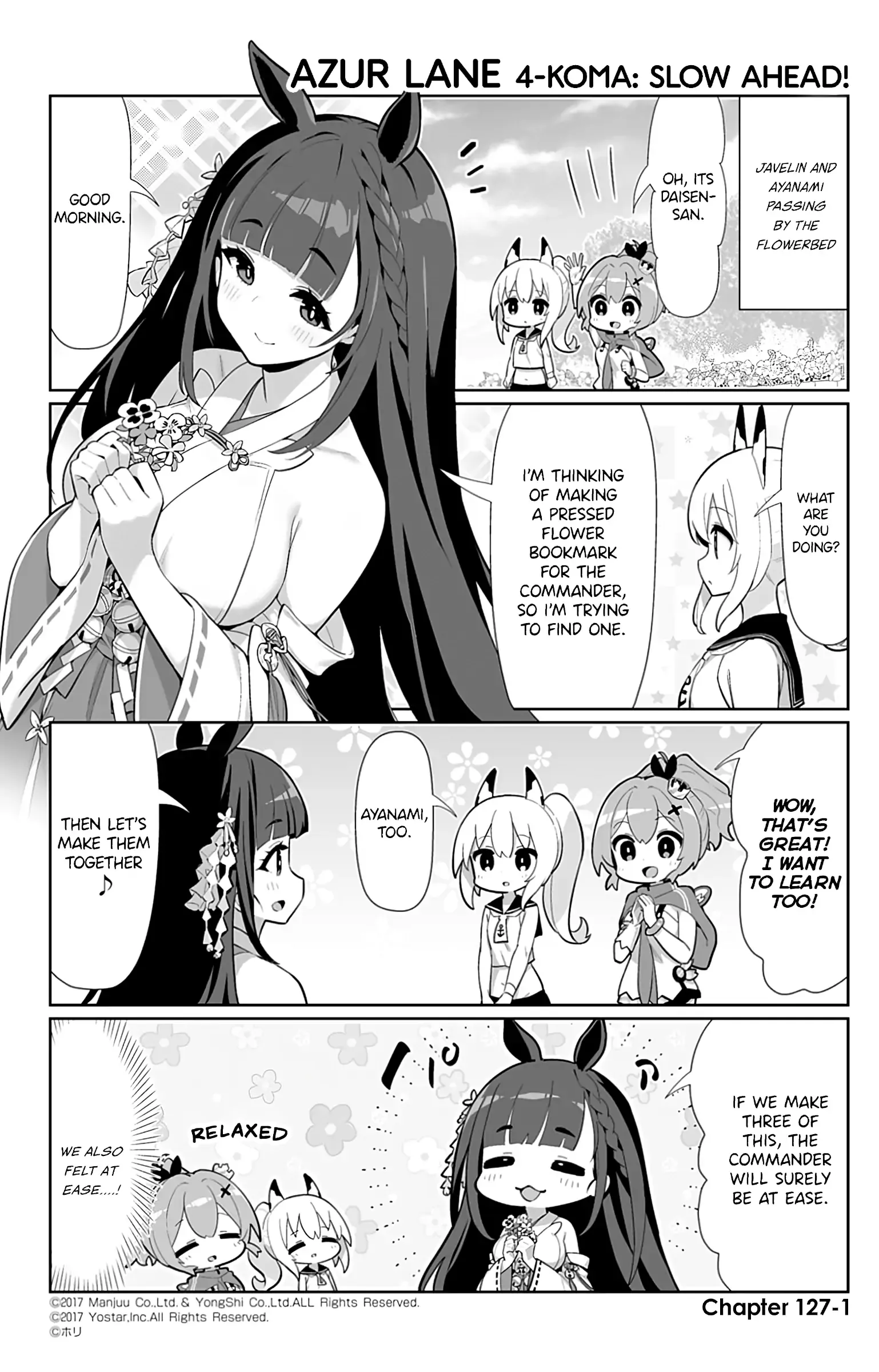 Azur Lane Bisoku Zenshin! Chapter 127 page 1 - 