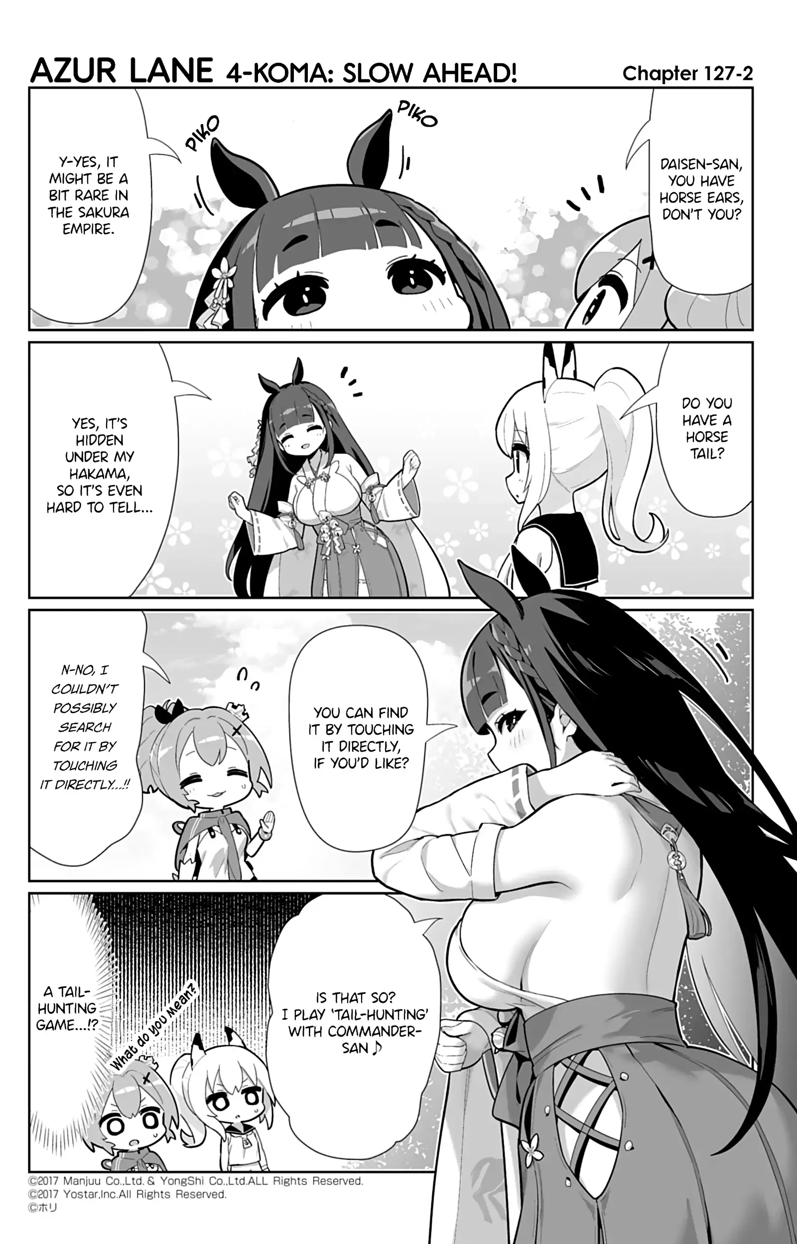 Azur Lane Bisoku Zenshin! Chapter 127 page 2 - 