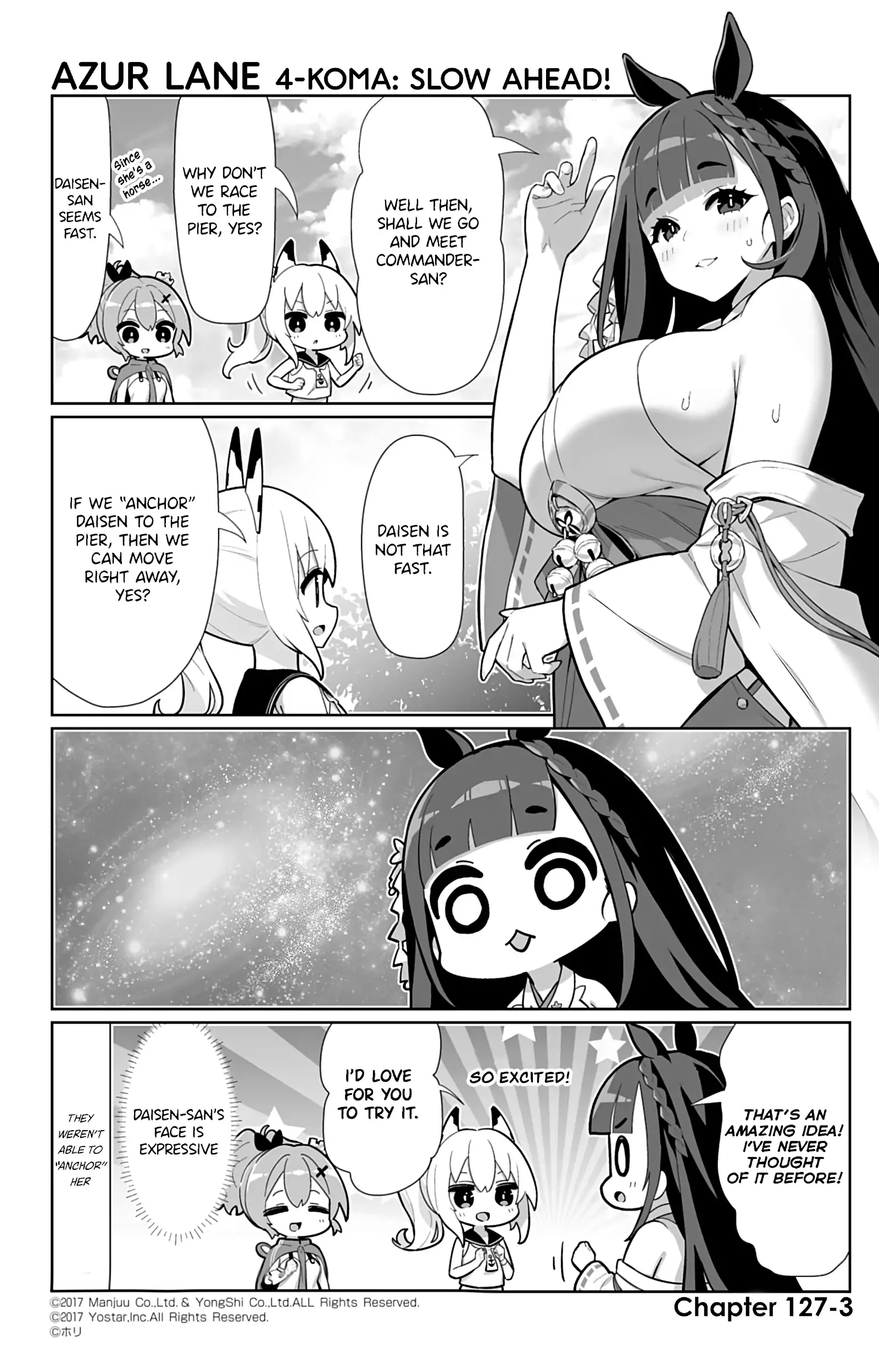 Azur Lane Bisoku Zenshin! Chapter 127 page 3 - 
