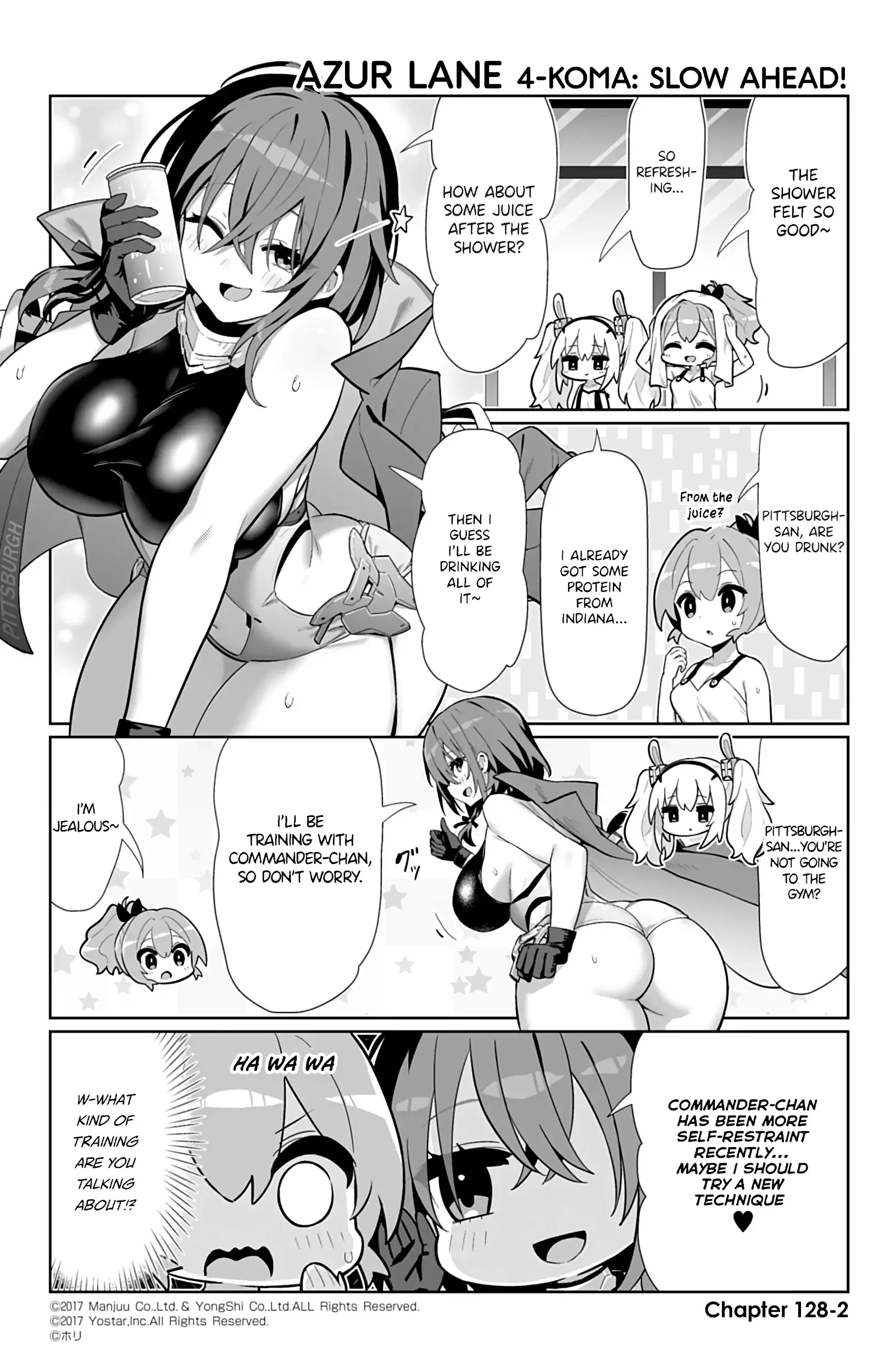 Azur Lane Bisoku Zenshin! Chapter 128 page 2 - 