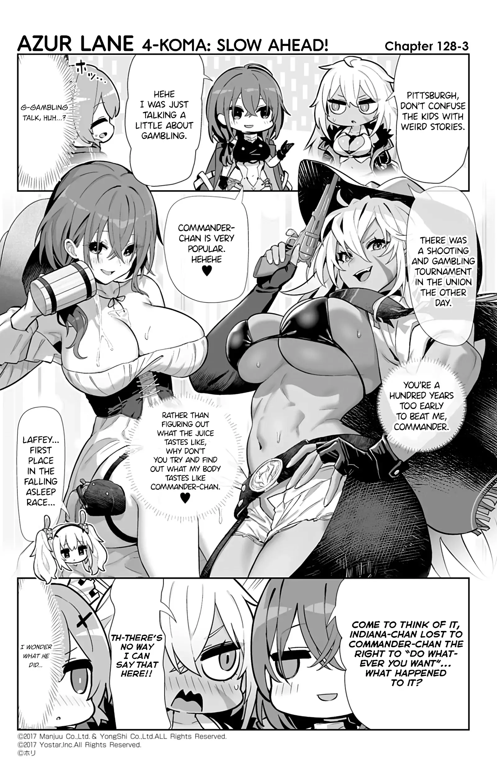 Azur Lane Bisoku Zenshin! Chapter 128 page 3 - 