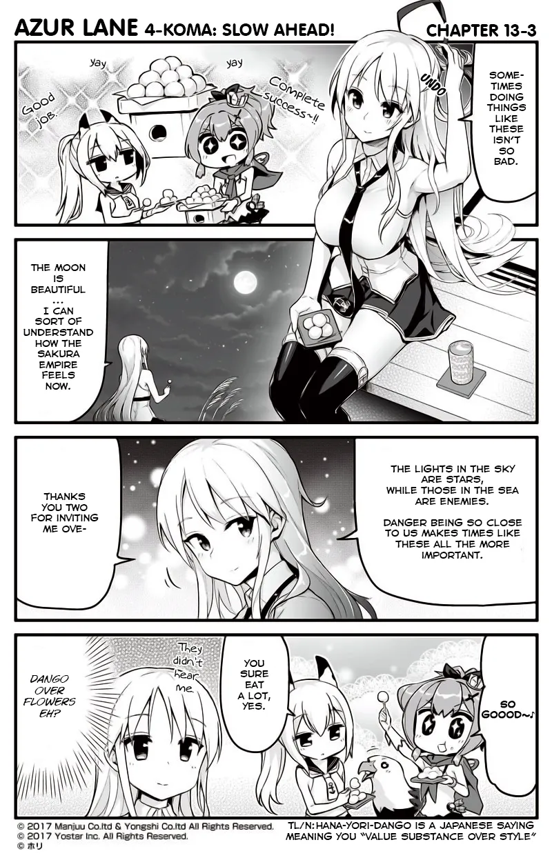 Azur Lane Bisoku Zenshin! Chapter 13 page 3 - 