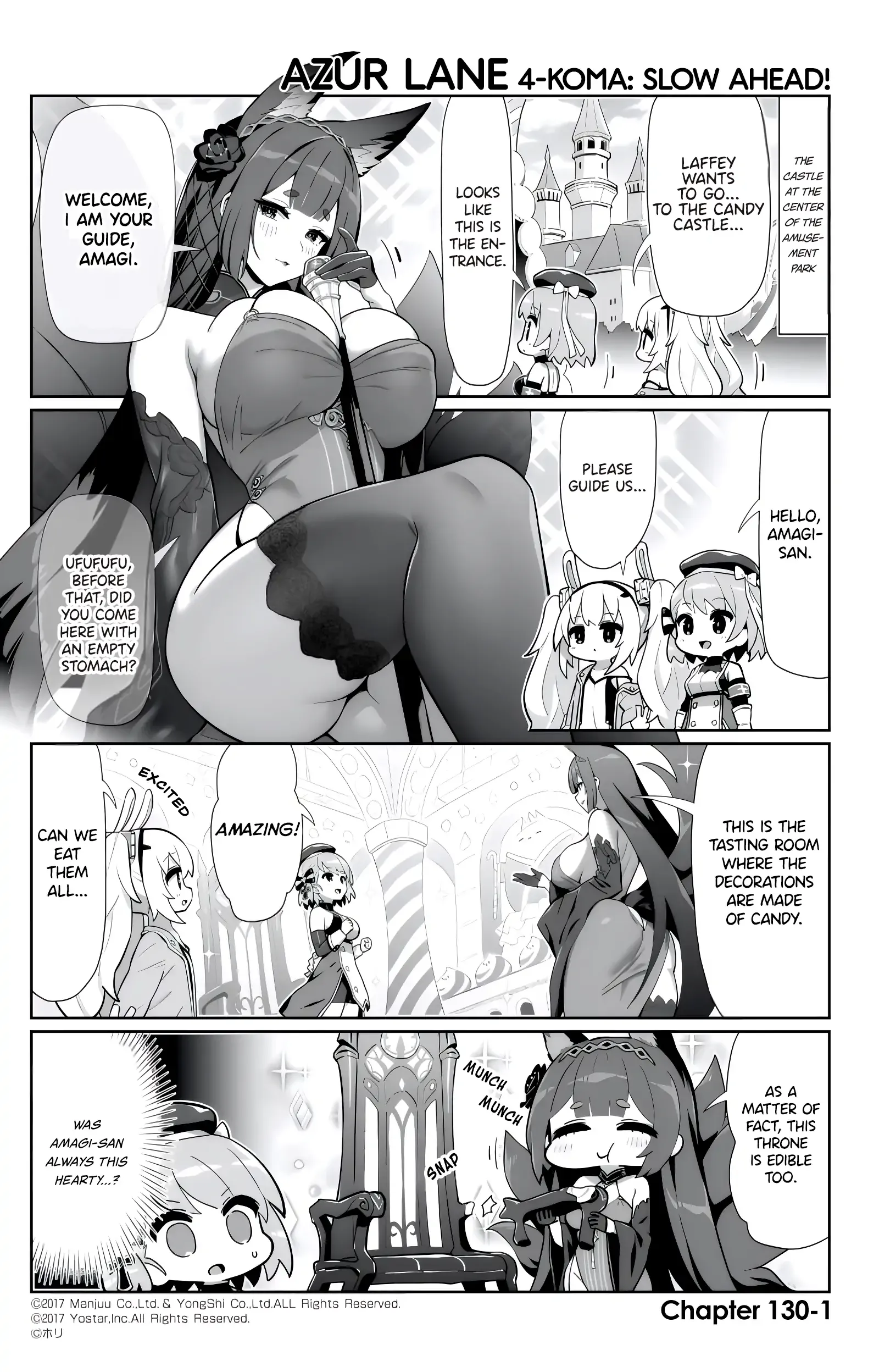 Azur Lane Bisoku Zenshin! Chapter 130 page 1 - 