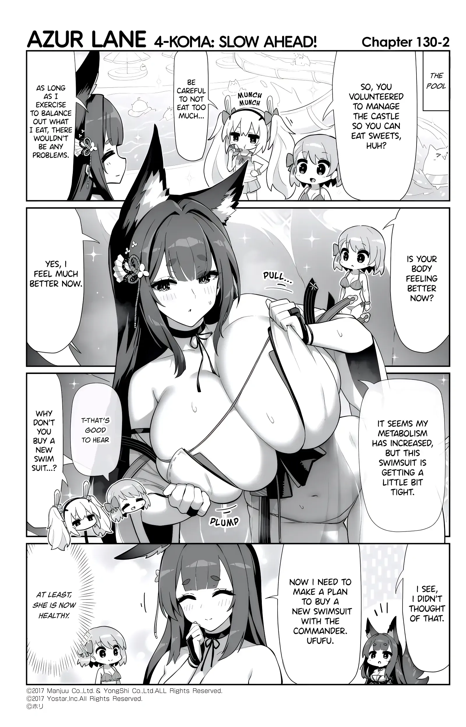 Azur Lane Bisoku Zenshin! Chapter 130 page 2 - 