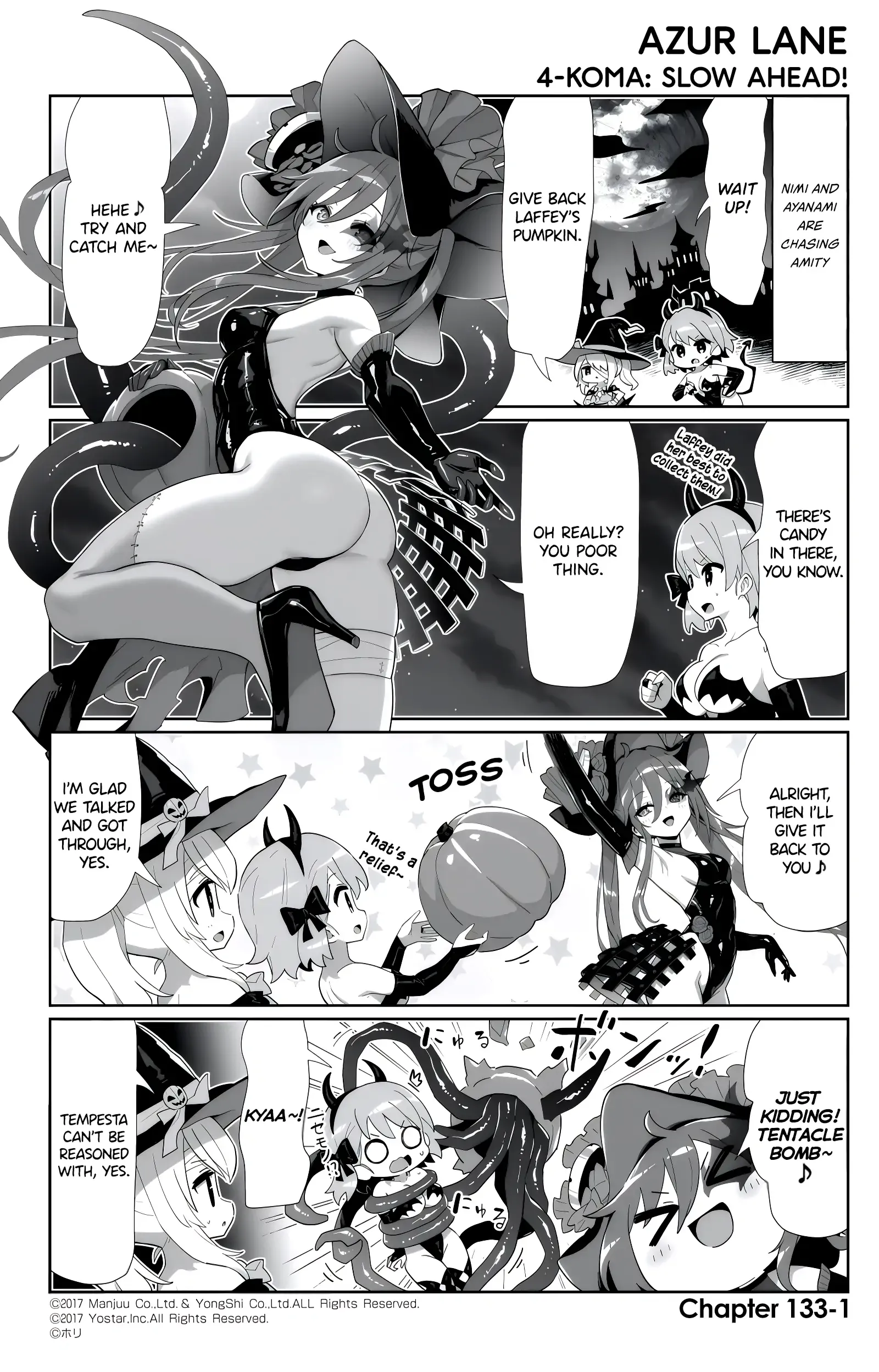 Azur Lane Bisoku Zenshin! Chapter 133 page 1 - 