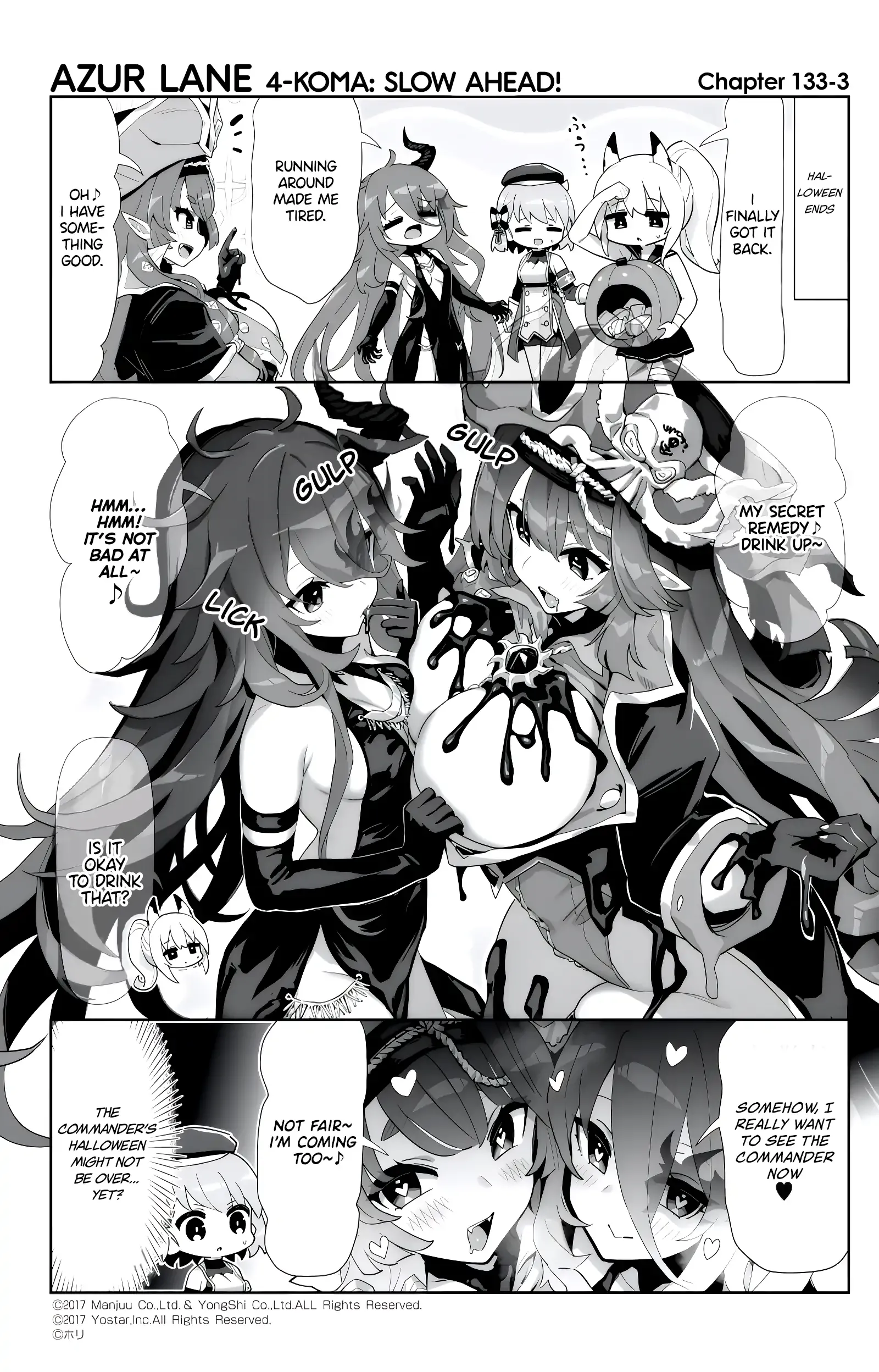 Azur Lane Bisoku Zenshin! Chapter 133 page 3 - 