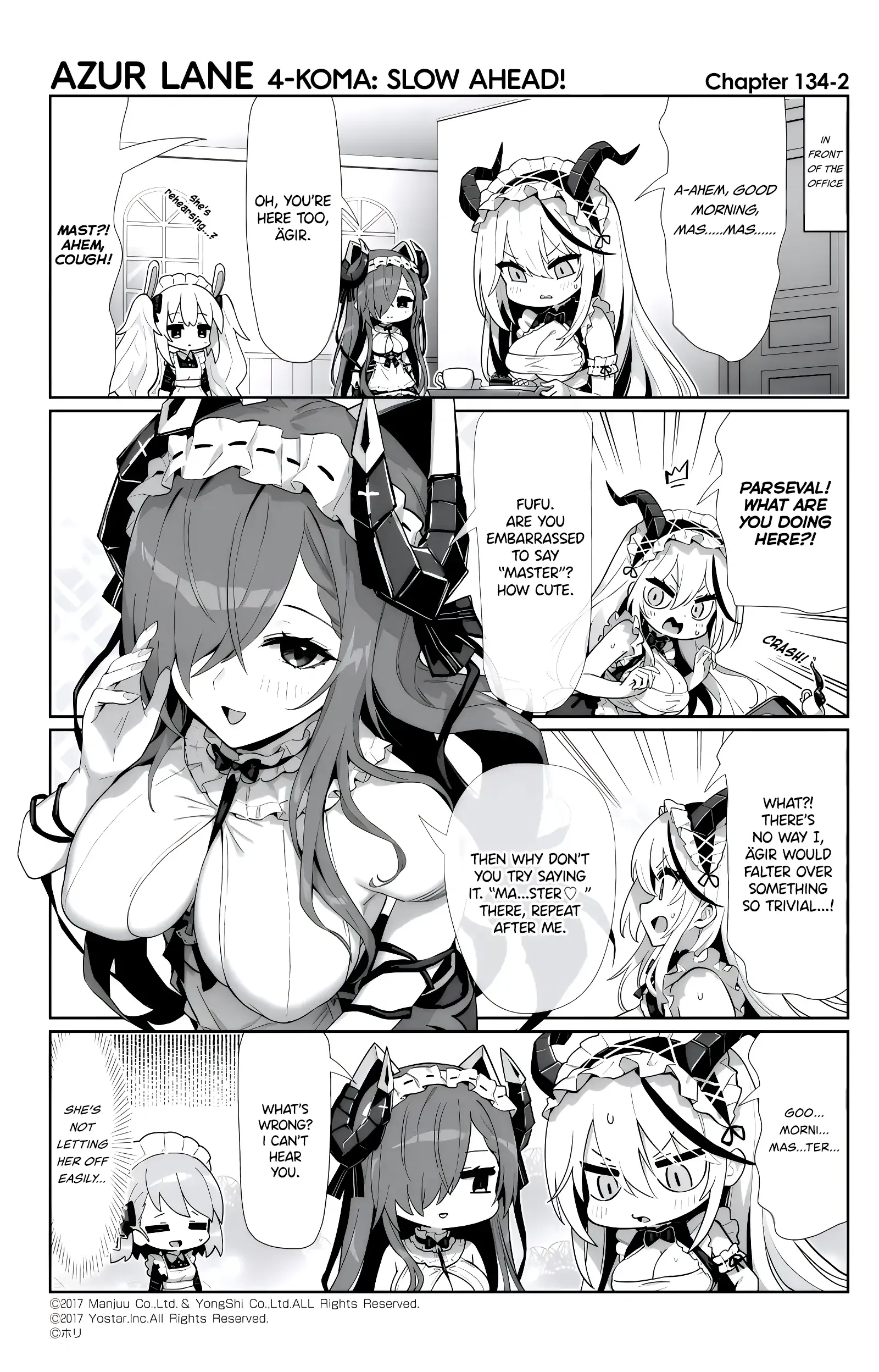 Azur Lane Bisoku Zenshin! Chapter 134 page 2 - 