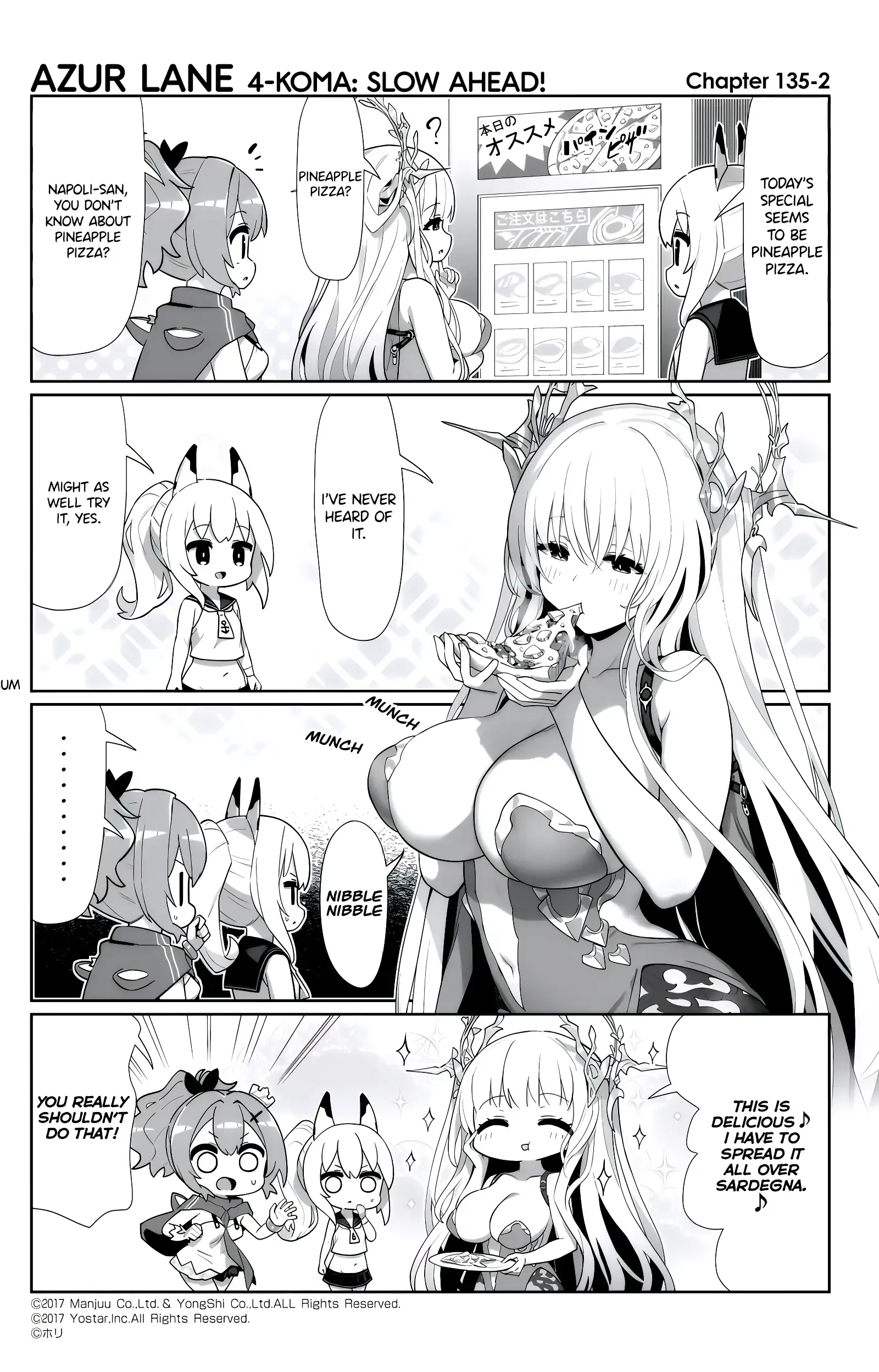 Azur Lane Bisoku Zenshin! Chapter 135 page 2 - 