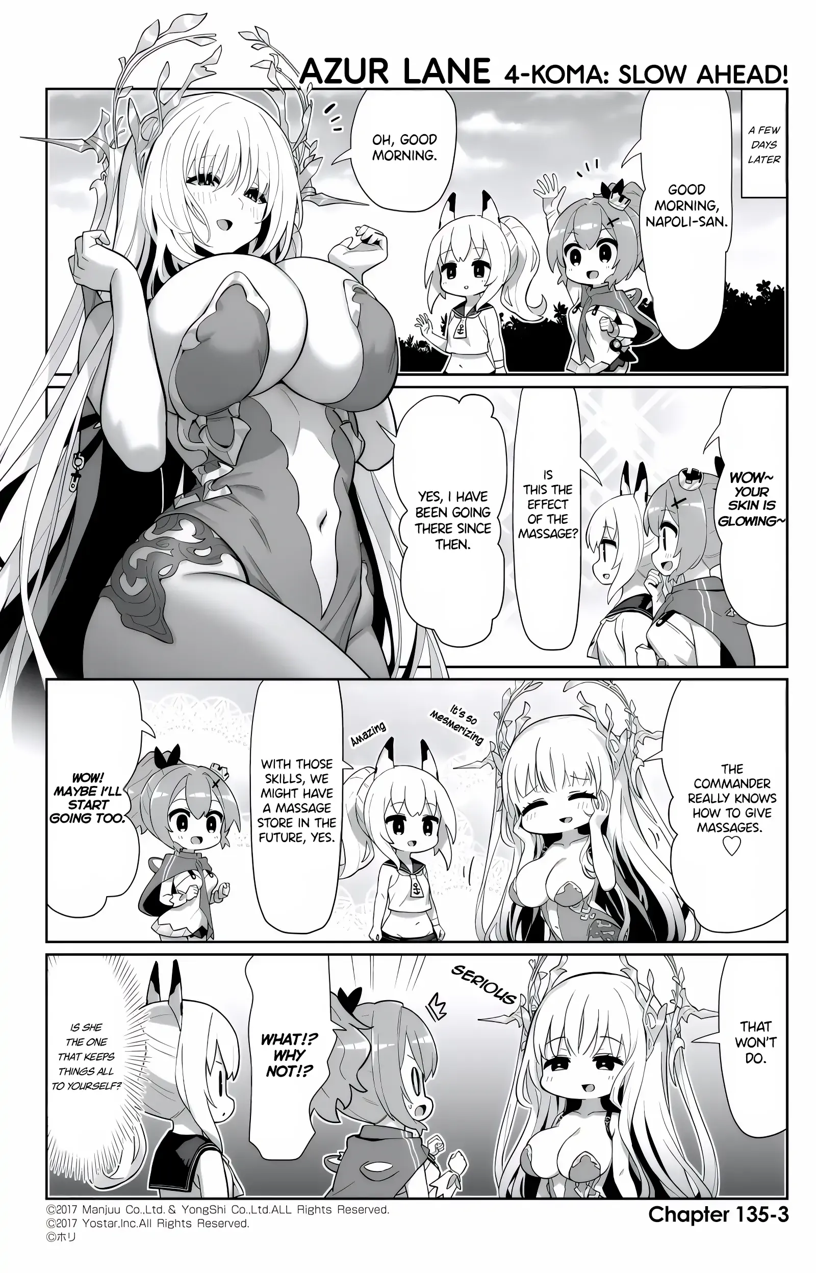 Azur Lane Bisoku Zenshin! Chapter 135 page 3 - 