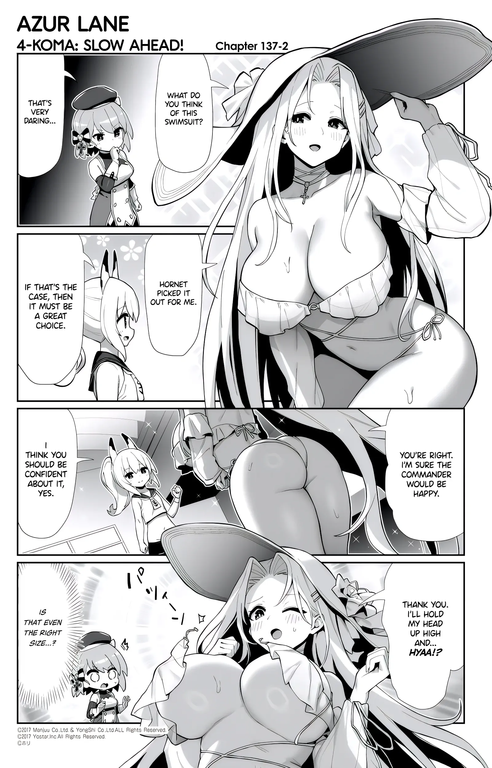 Azur Lane Bisoku Zenshin! Chapter 137 page 2 - 