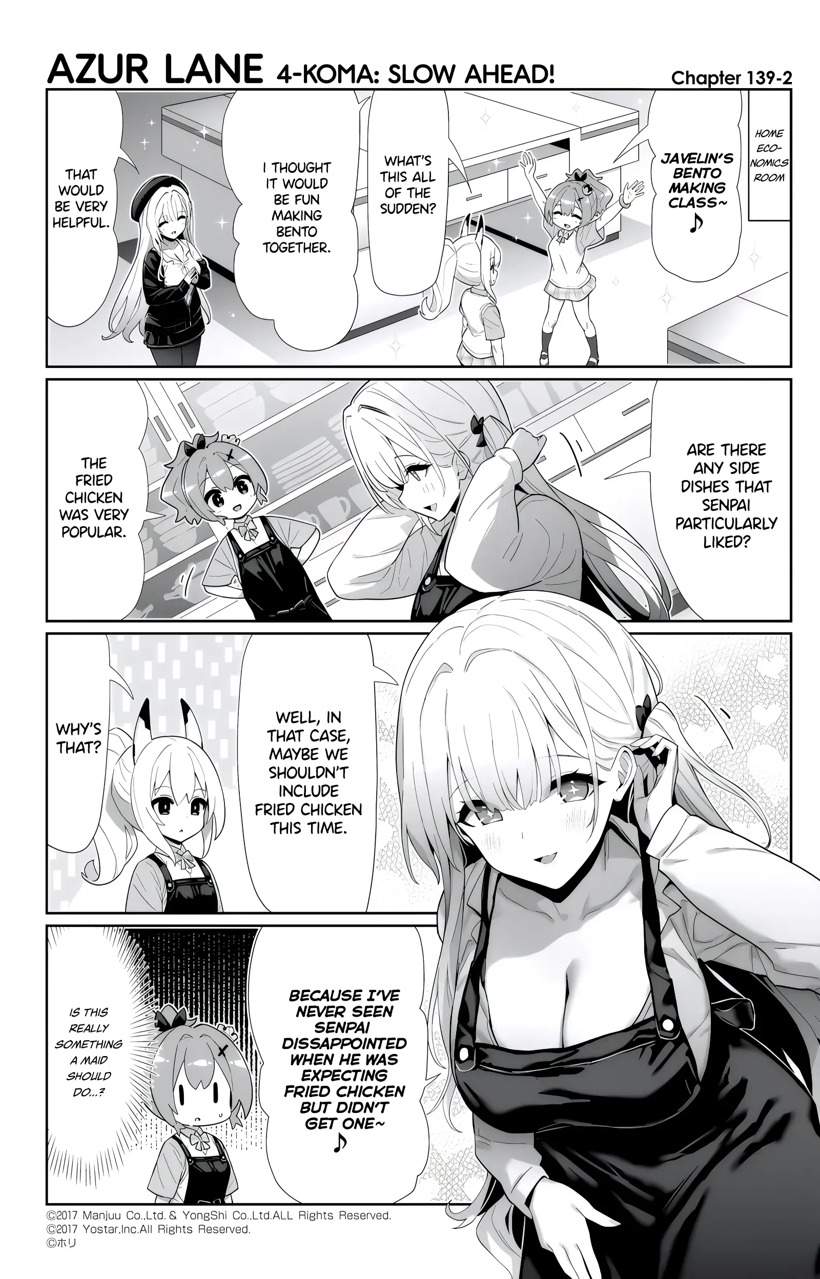 Azur Lane Bisoku Zenshin! Chapter 139 page 2 - 