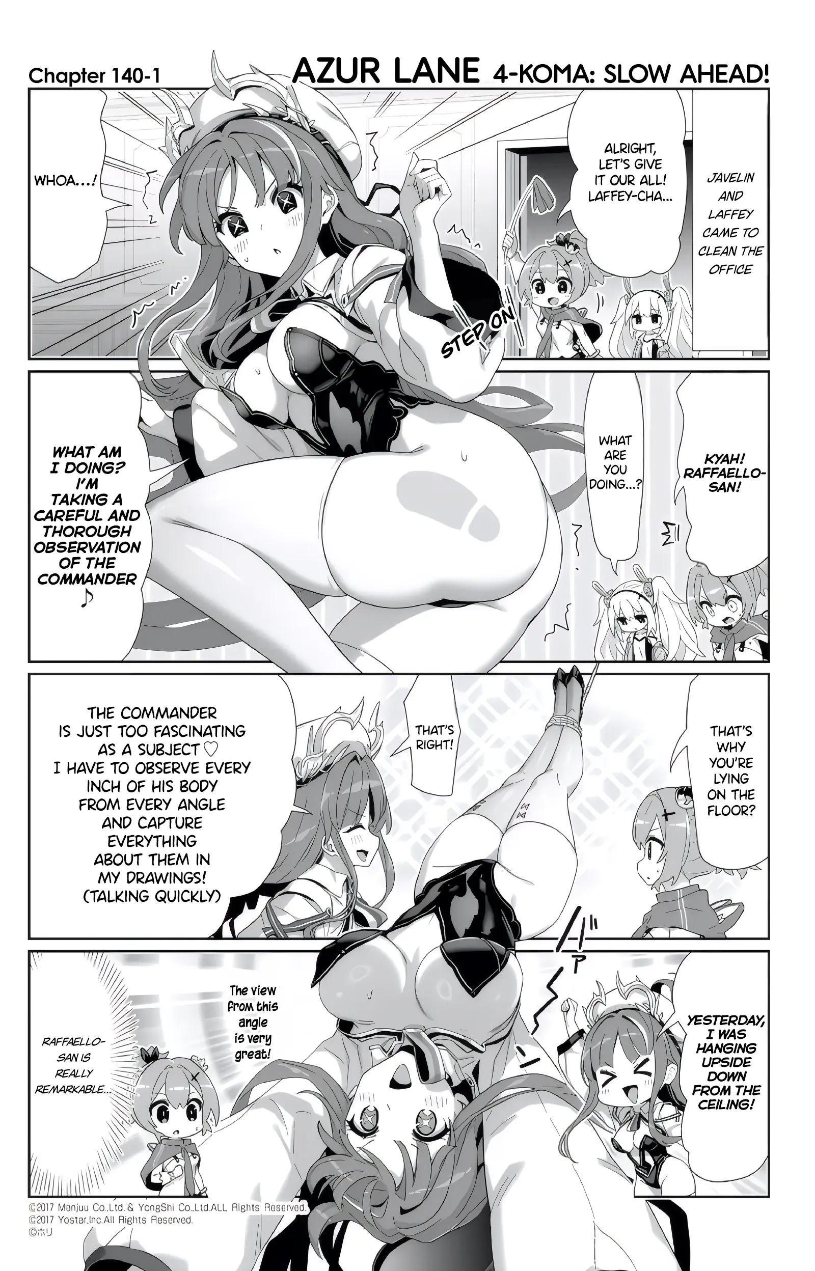 Azur Lane Bisoku Zenshin! Chapter 140 page 1 - 
