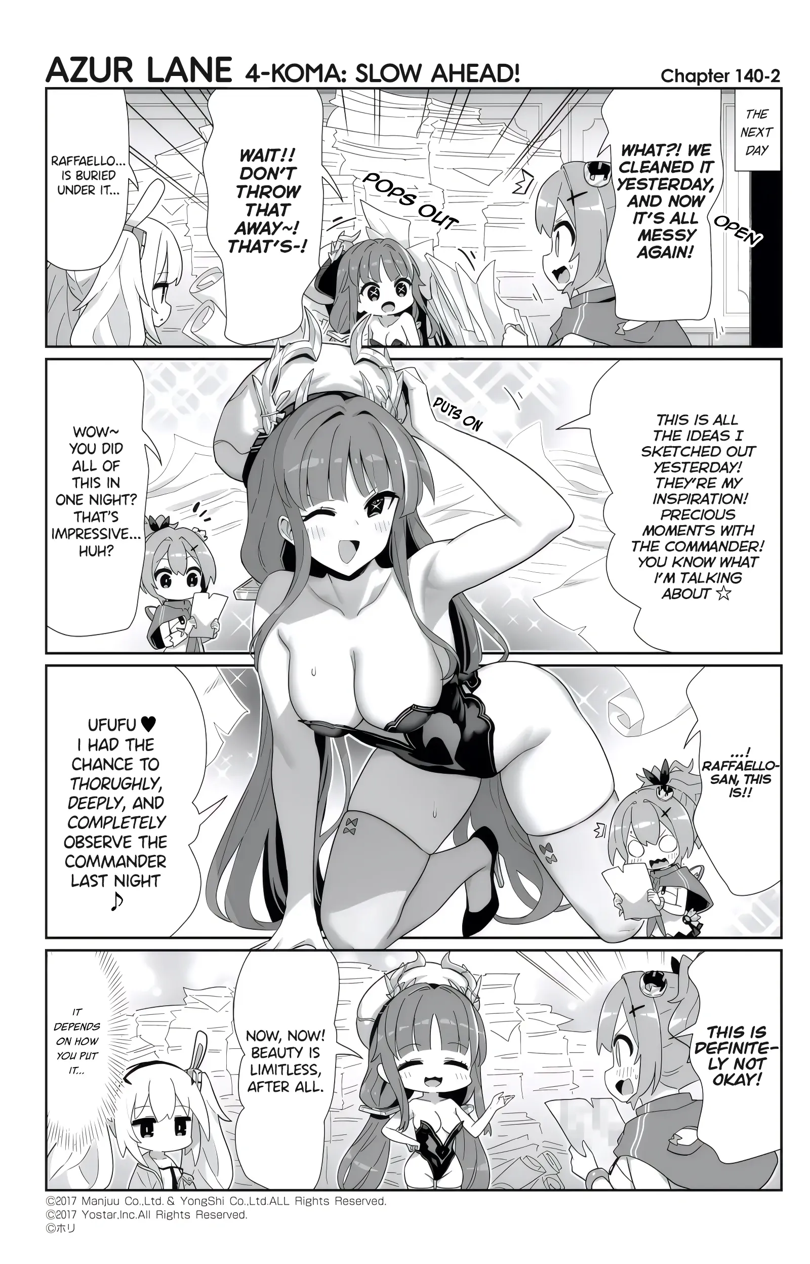 Azur Lane Bisoku Zenshin! Chapter 140 page 2 - 