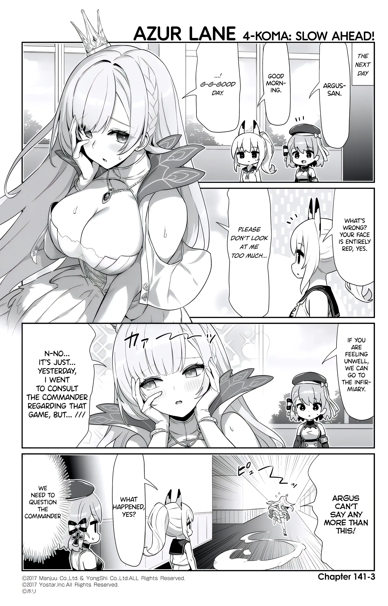 Azur Lane Bisoku Zenshin! Chapter 141 page 3 - 