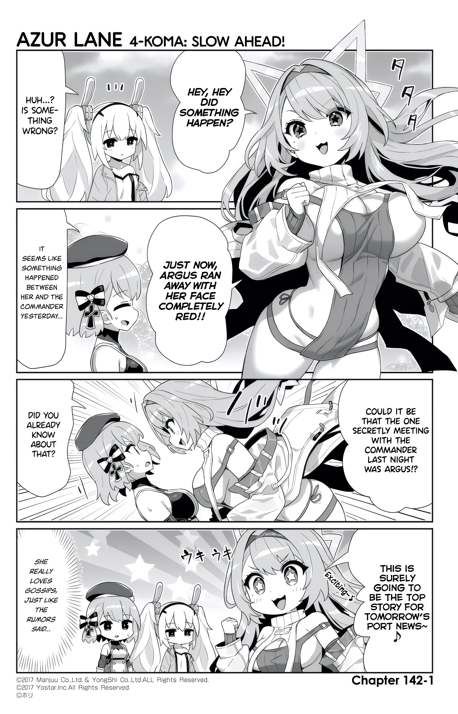 Azur Lane Bisoku Zenshin! Chapter 142 page 1 - 